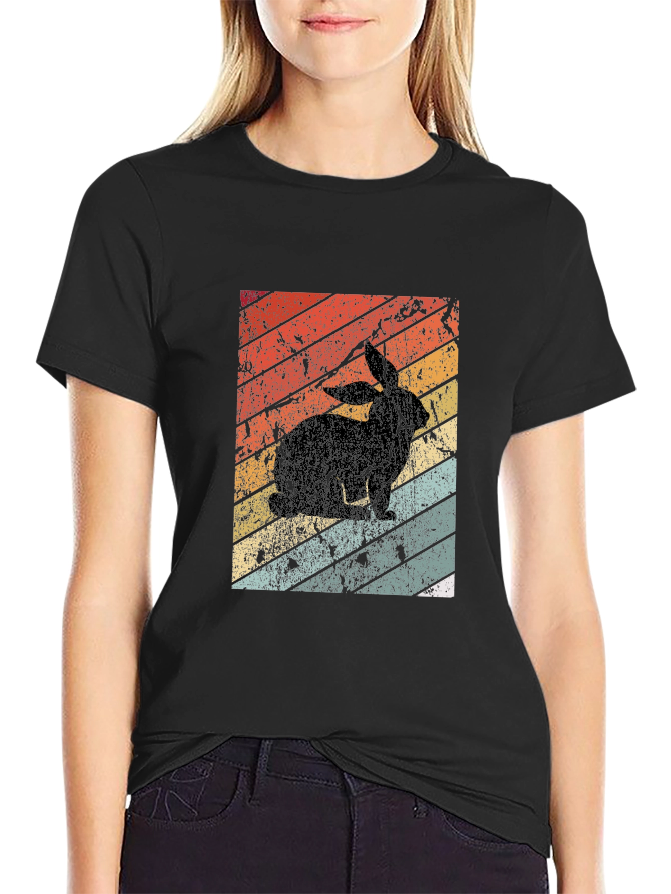 Retro Rabbit Graphic Tee