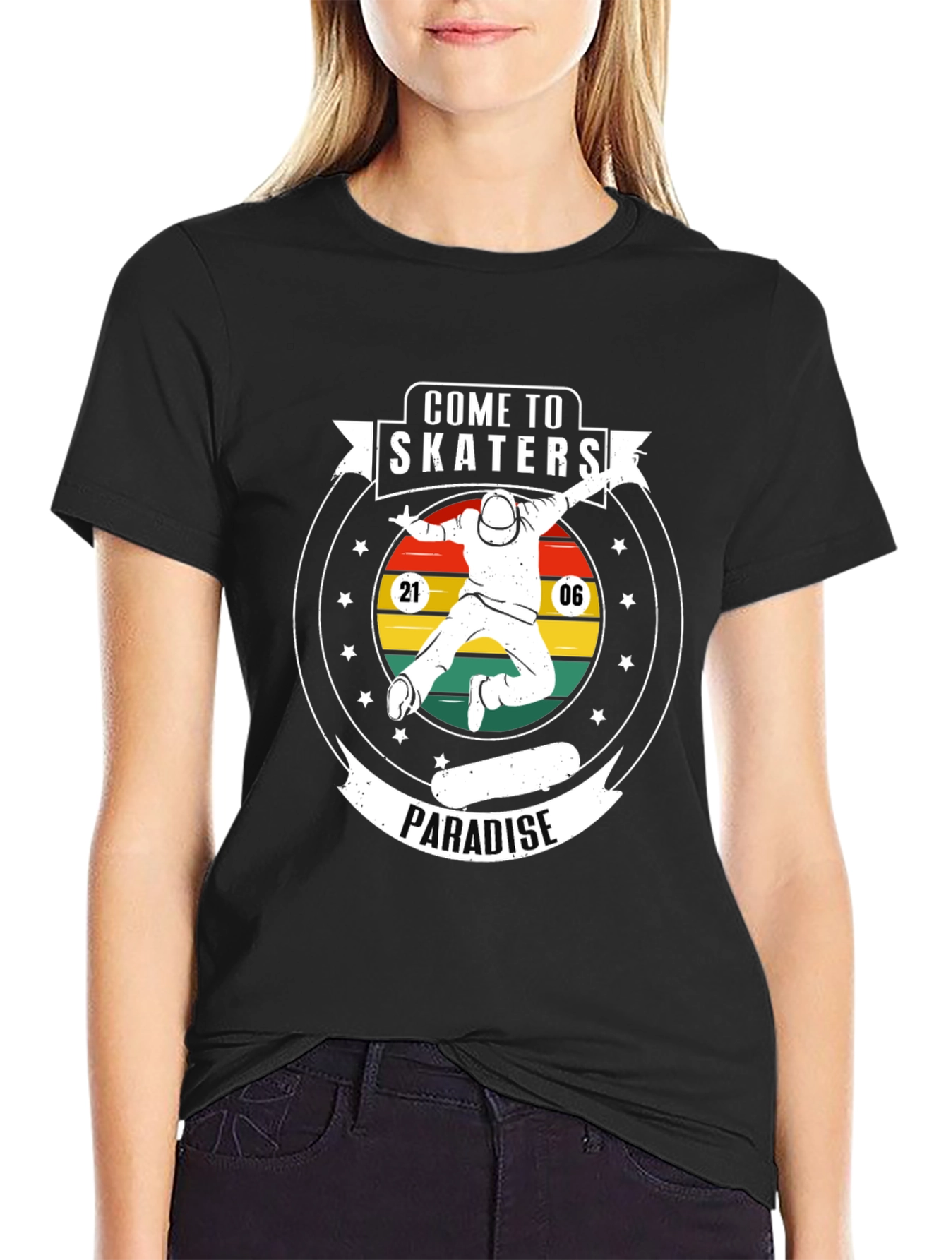 Skaters Paradise Graphic T-Shirt