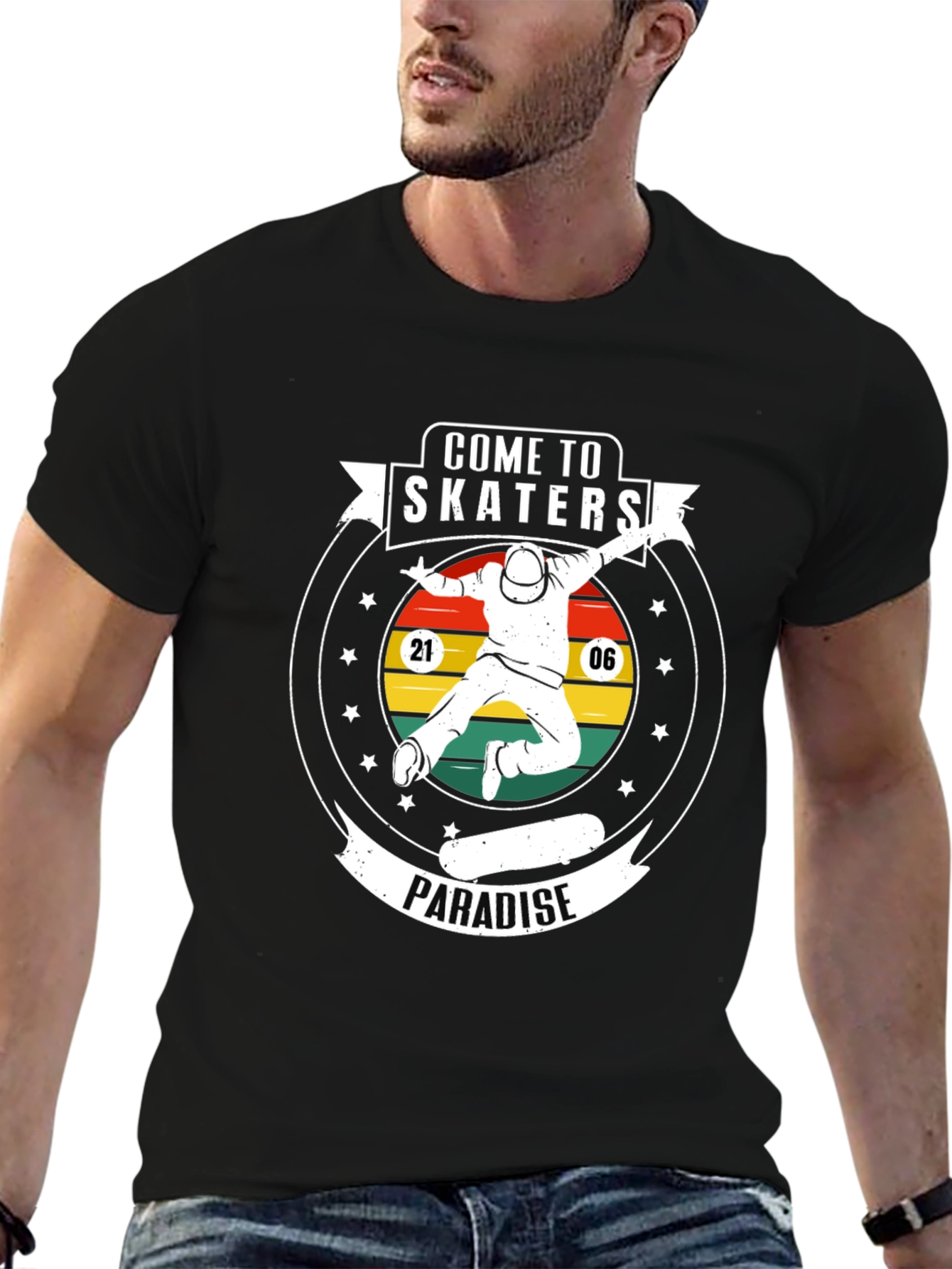 Skaters Paradise Graphic T-Shirt