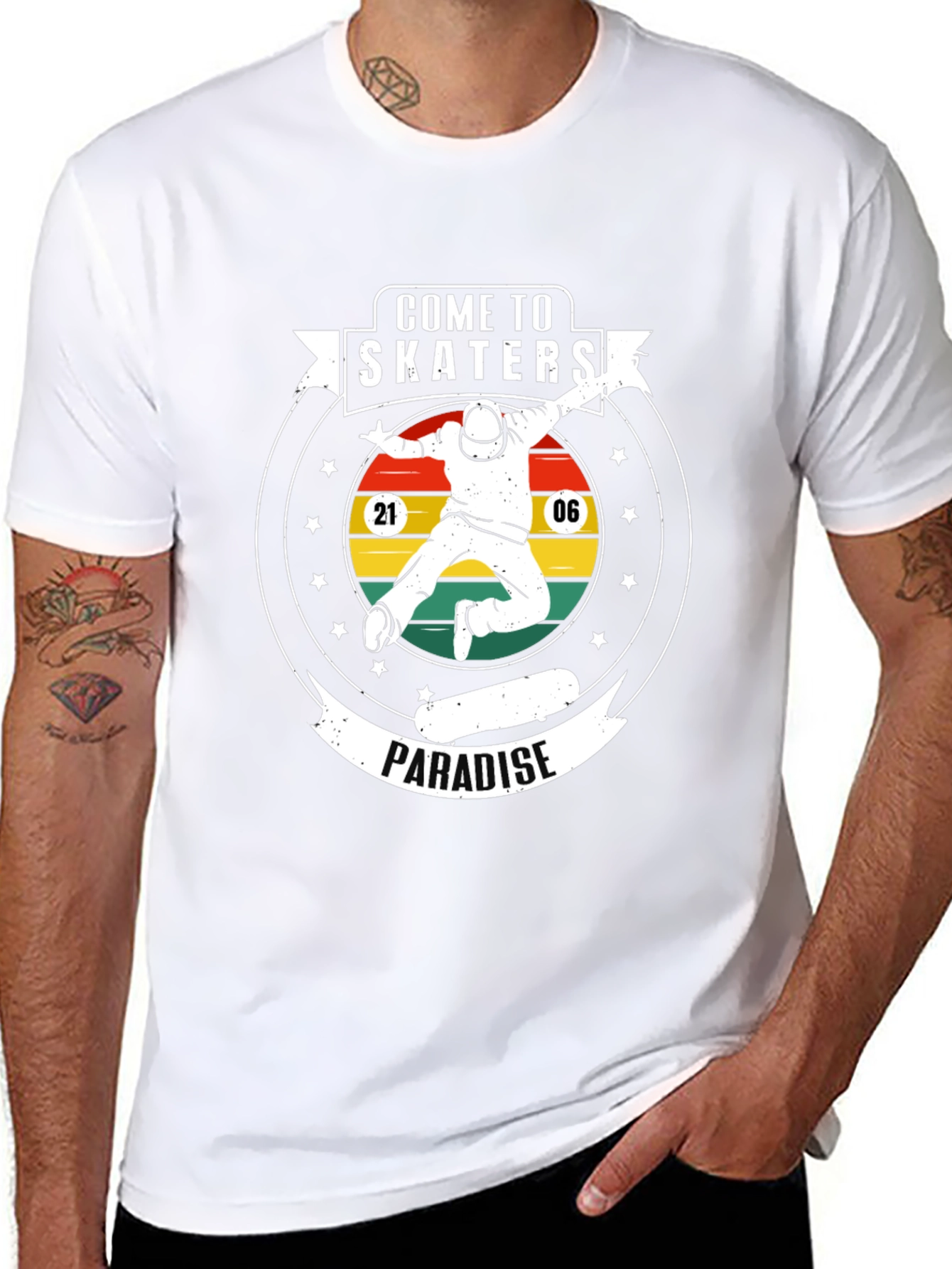 Skaters Paradise Graphic T-Shirt