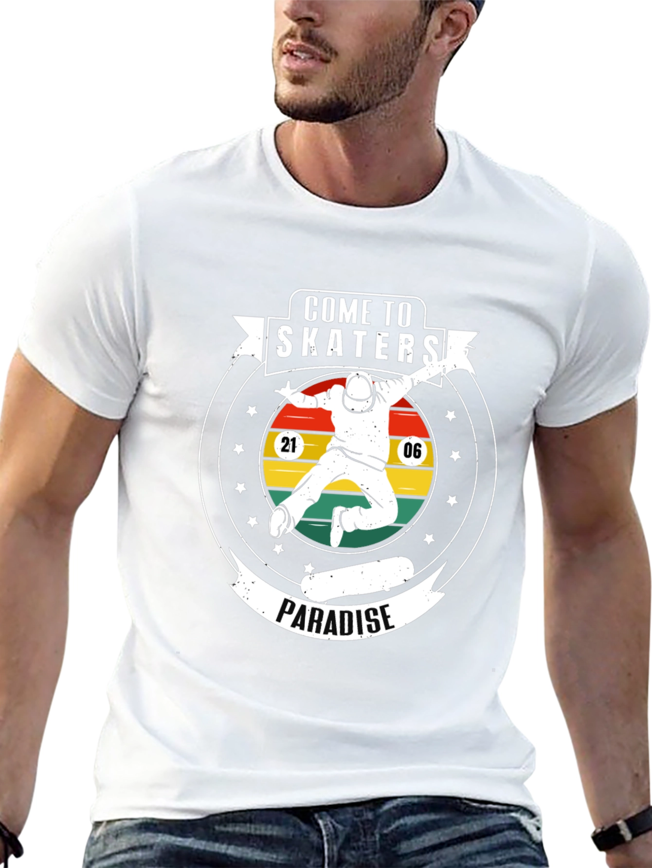 Skaters Paradise Graphic T-Shirt