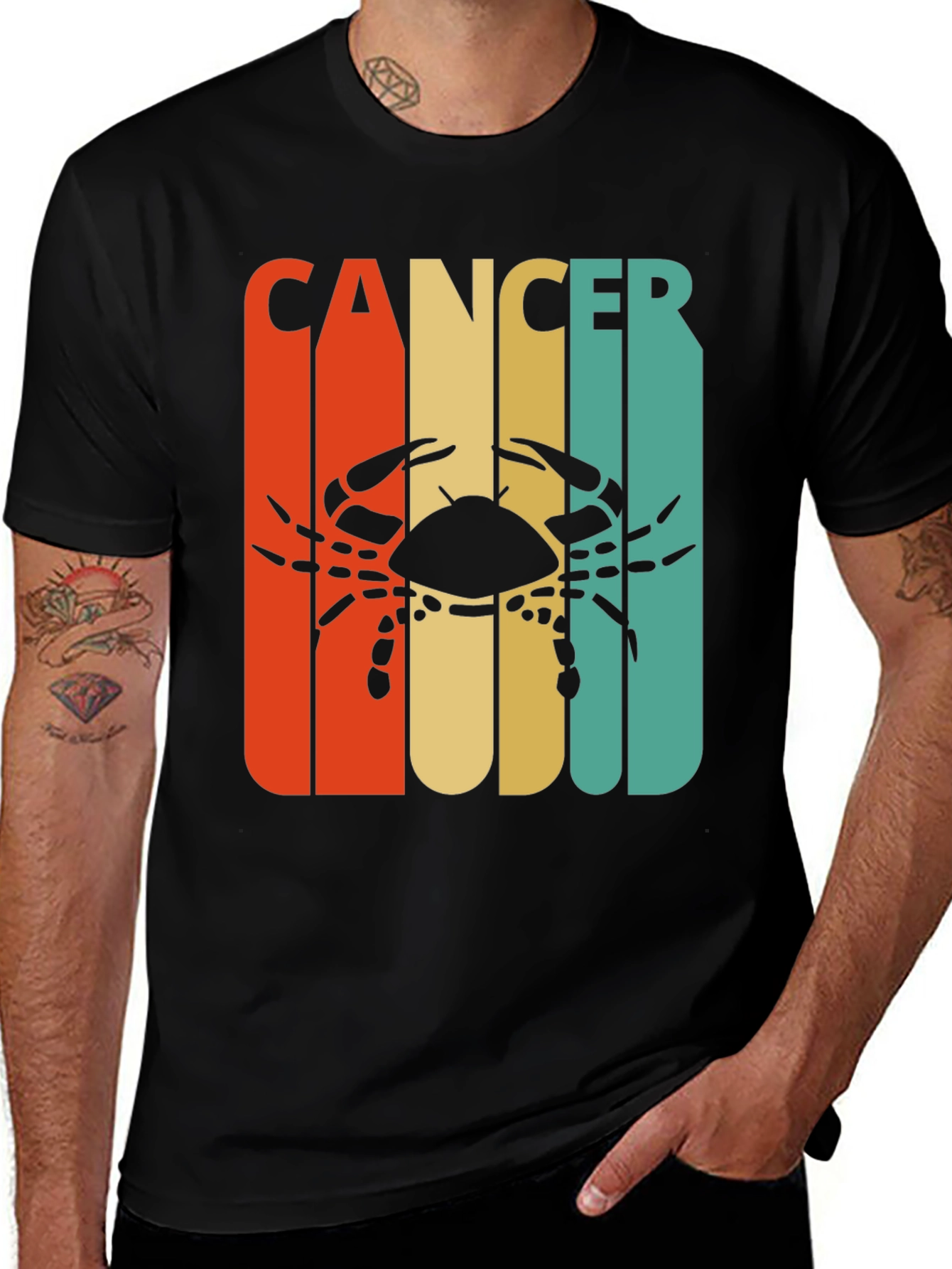 Cancer Zodiac Sign T-Shirt
