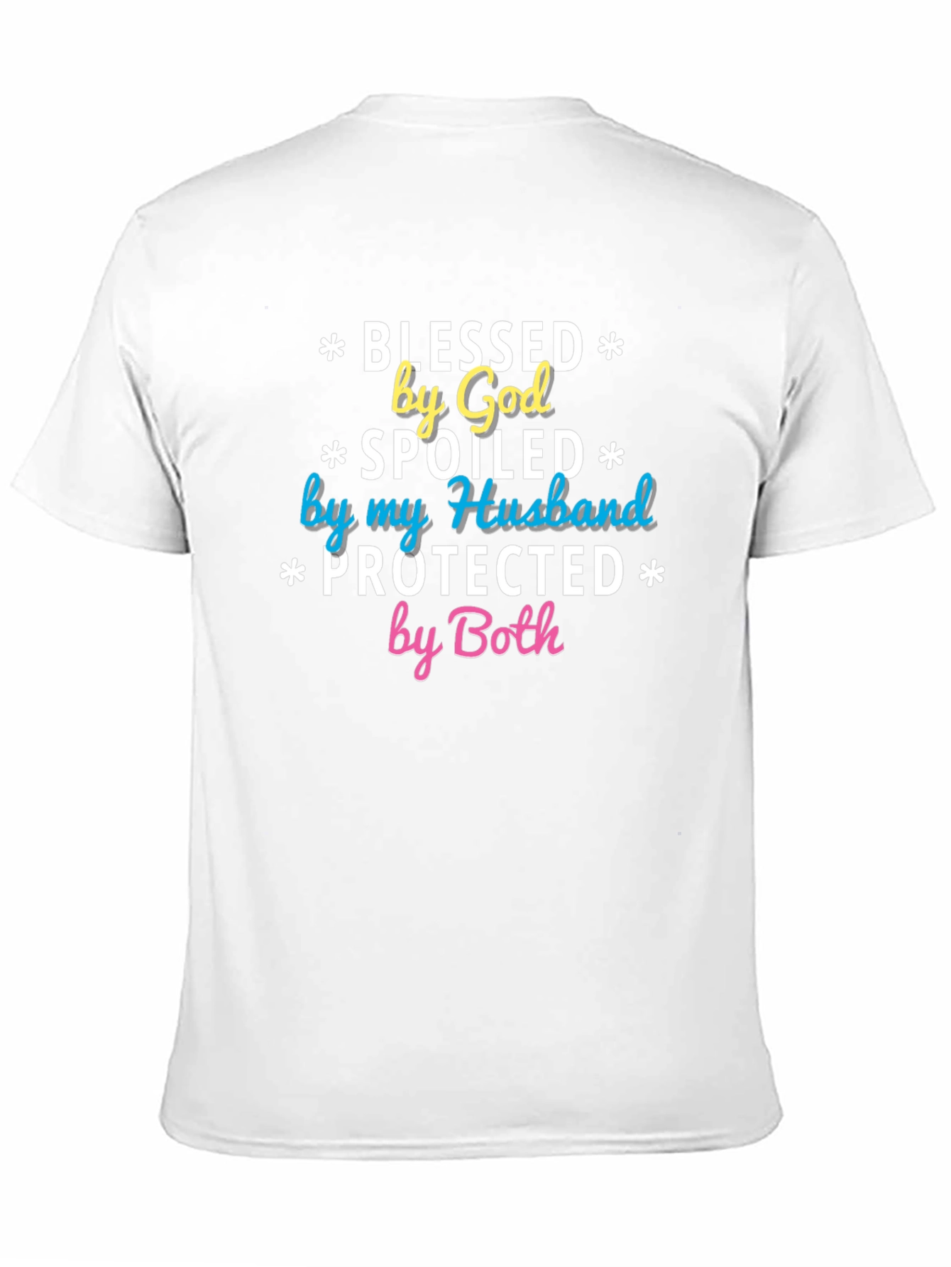 Blessed Spoiled Protected Novelty Graphic T-Shirt
