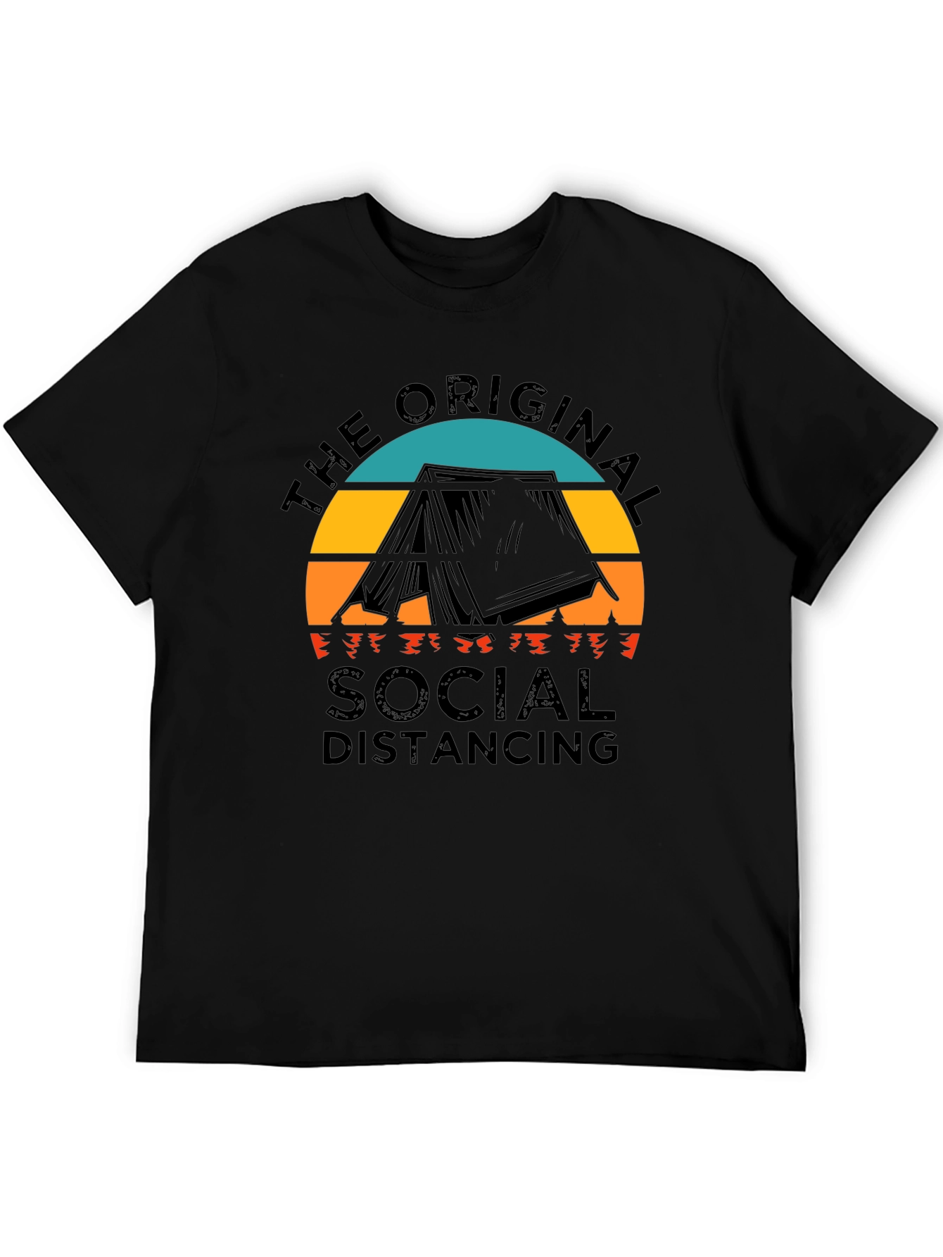The Original Social Distancing Camping T-Shirt