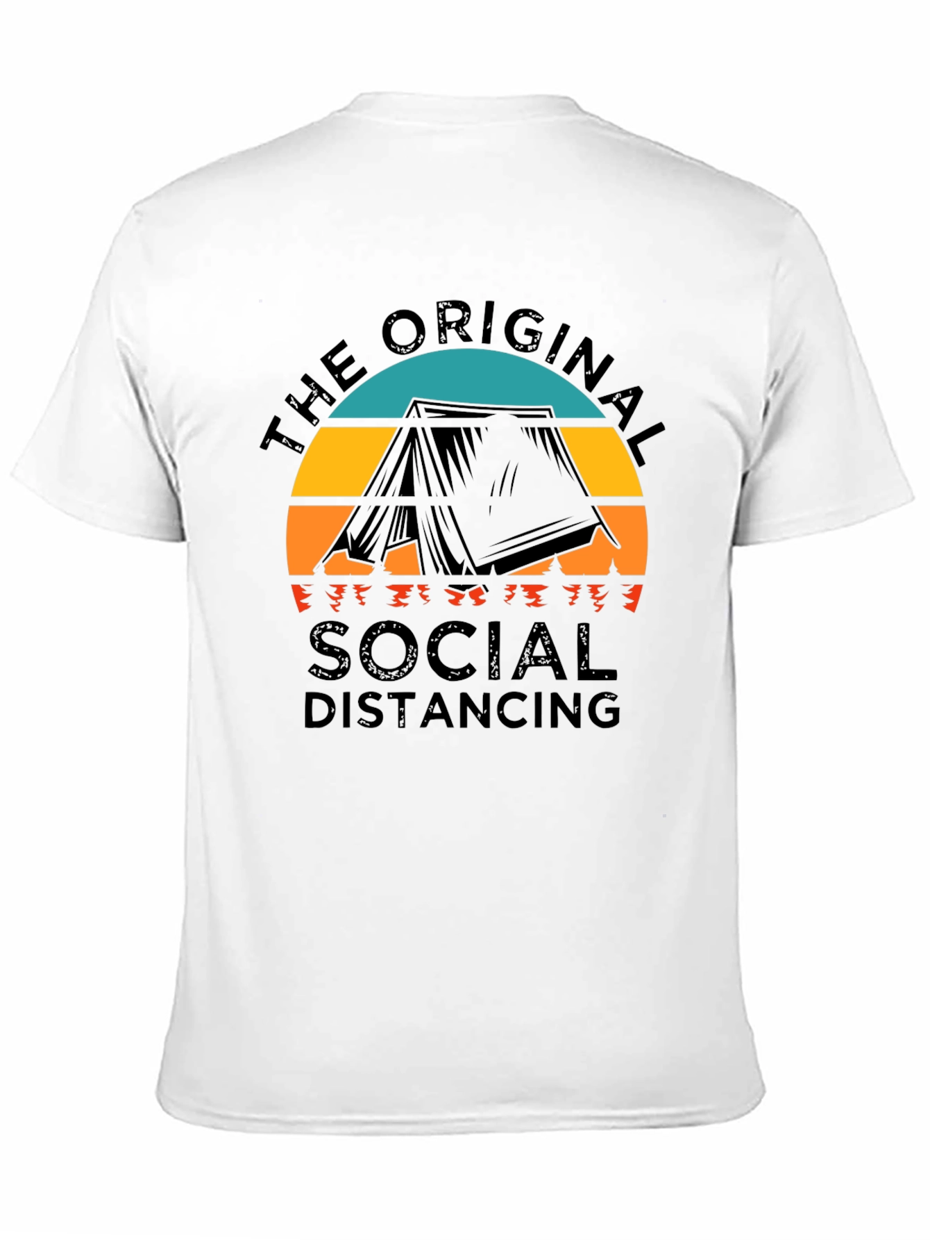 The Original Social Distancing Camping T-Shirt