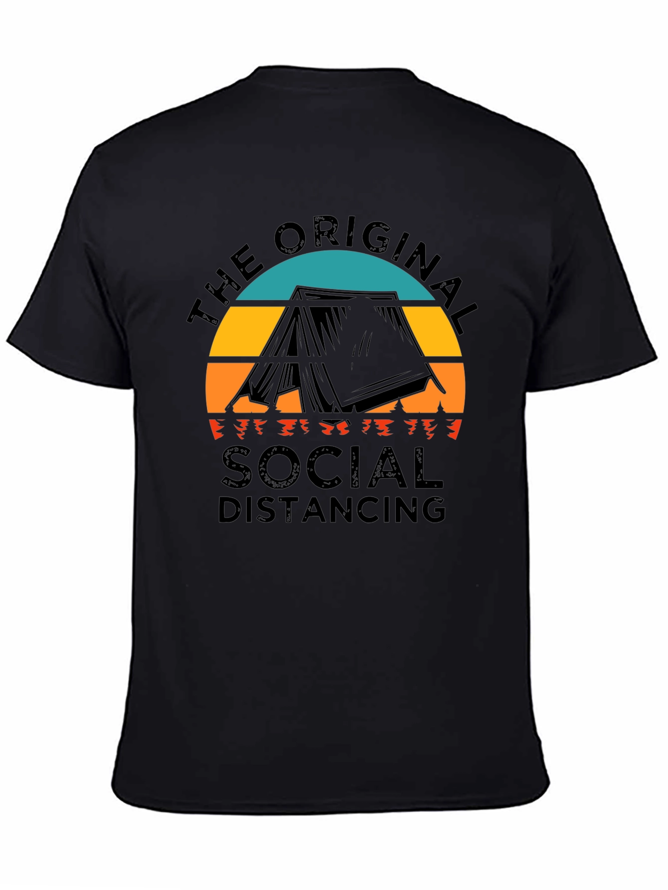 The Original Social Distancing Camping T-Shirt