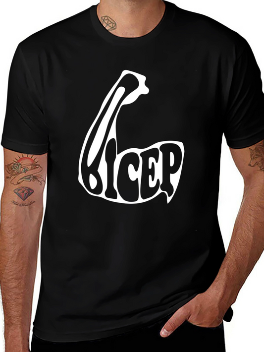 Bicep Funny Graphic T-Shirt - Flex Your Humor!