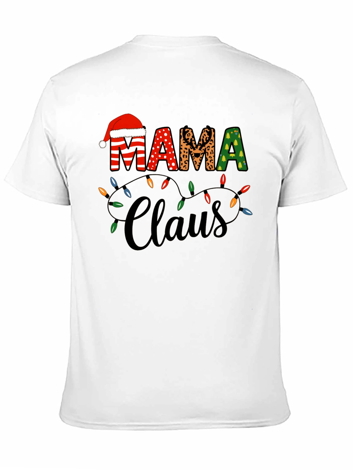 Mama Claus Christmas T-Shirt - Holiday Festive Tee