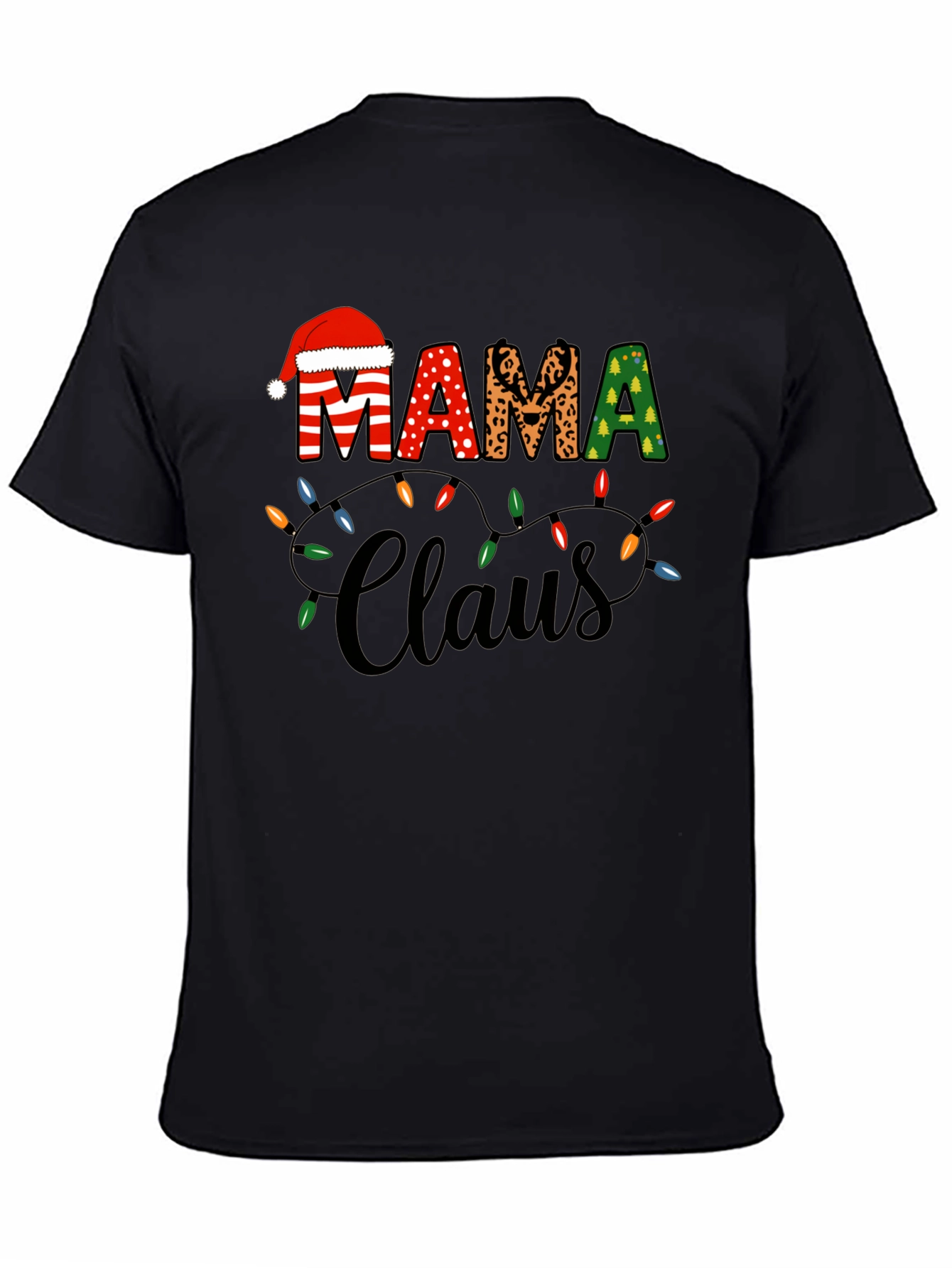 Mama Claus Christmas T-Shirt - Holiday Festive Tee