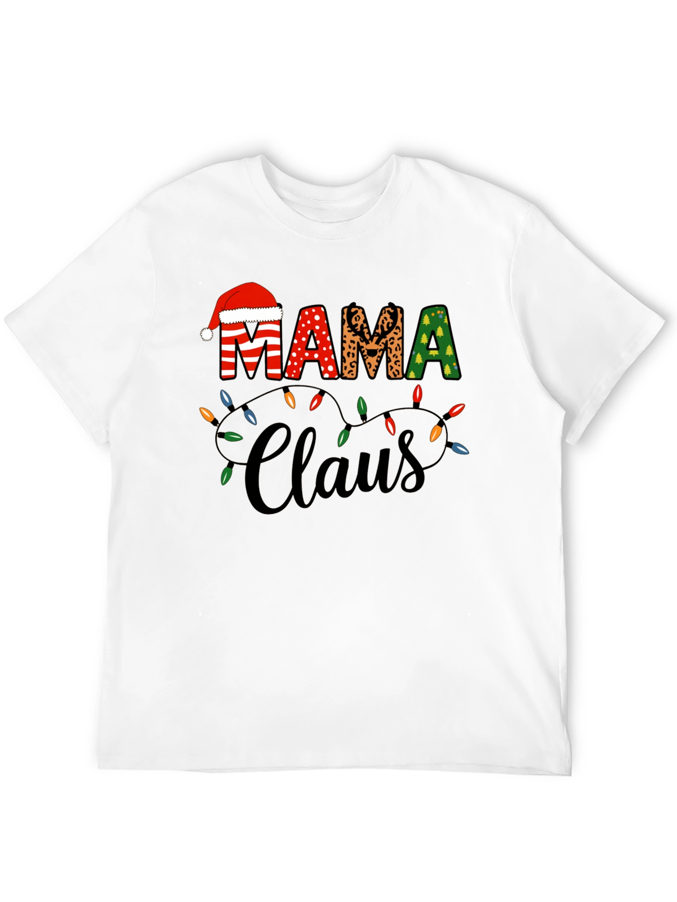 Mama Claus Christmas T-Shirt - Holiday Festive Tee