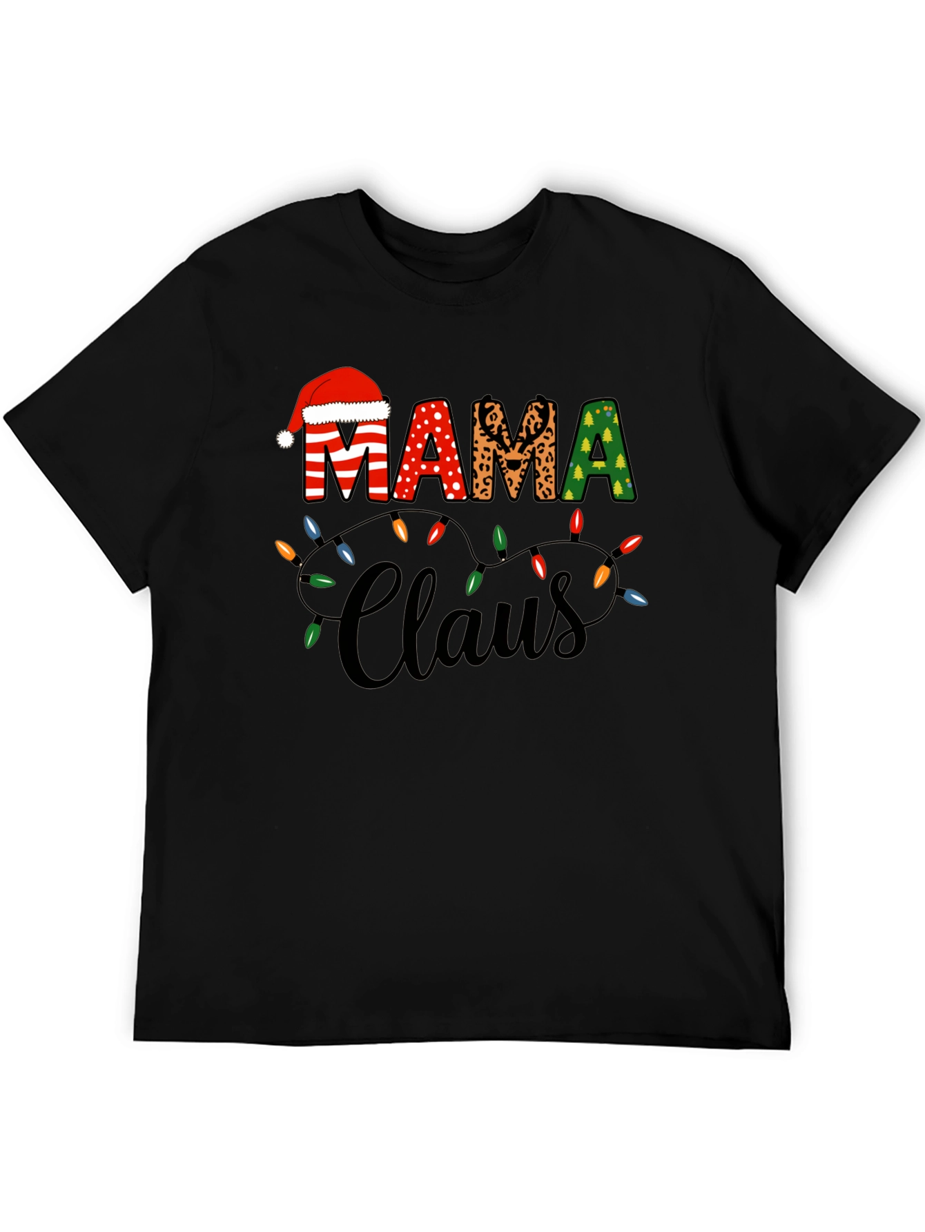 Mama Claus Christmas T-Shirt - Holiday Festive Tee
