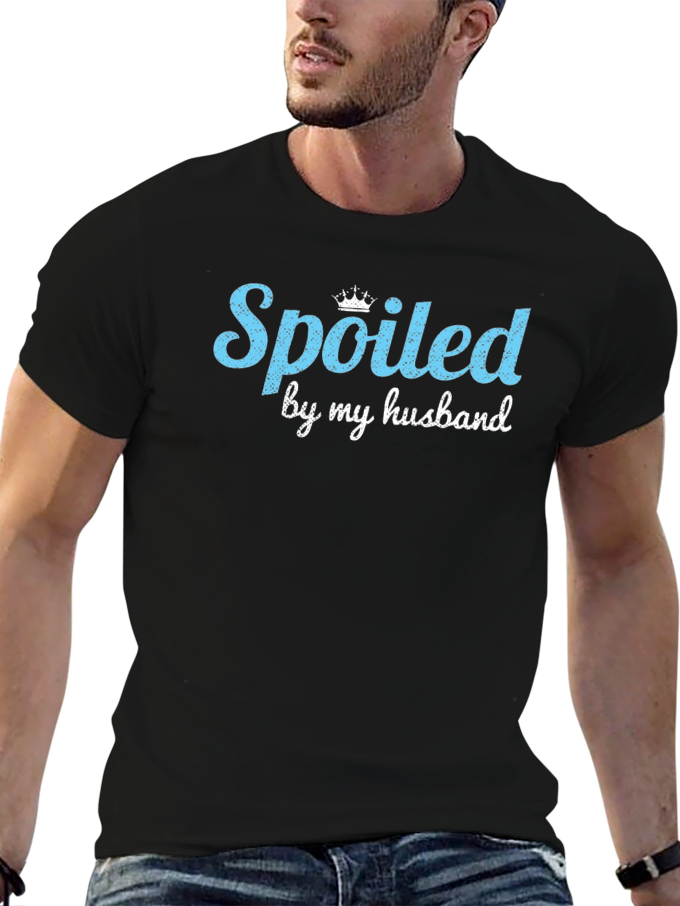 Spoiled by my Husband Graphic T-Shirt
