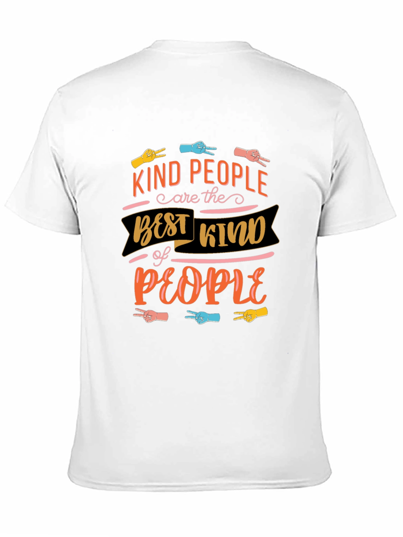 Kind People Graphic Tee - Black