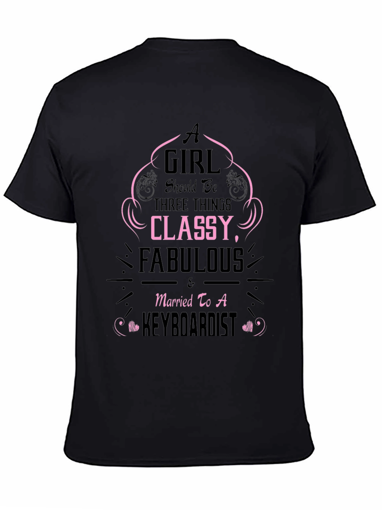 Classy Keyboardist Graphic Tee