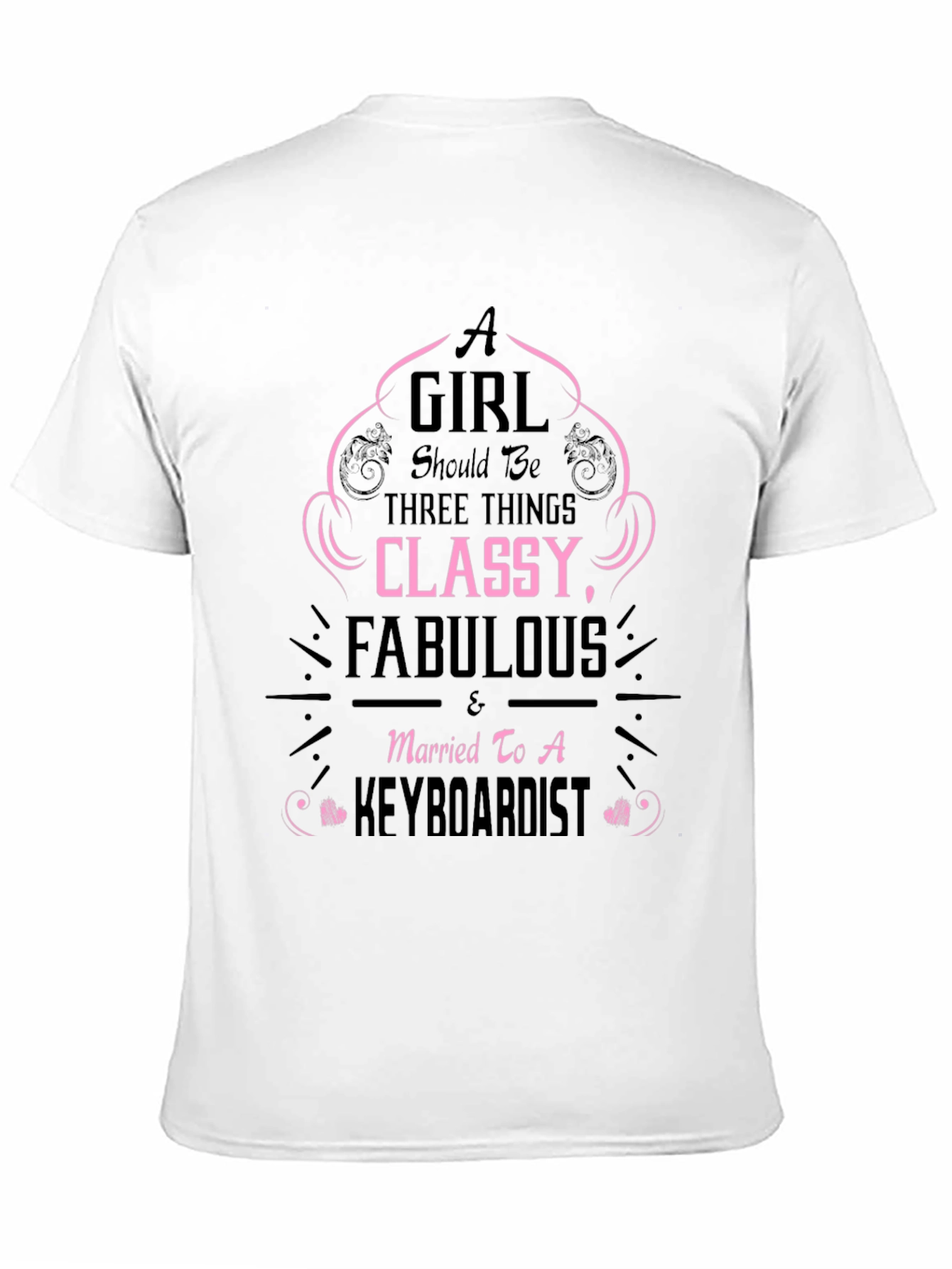 Classy Keyboardist Graphic Tee