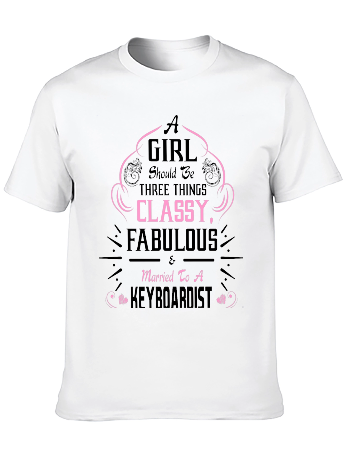 Classy Keyboardist Graphic Tee