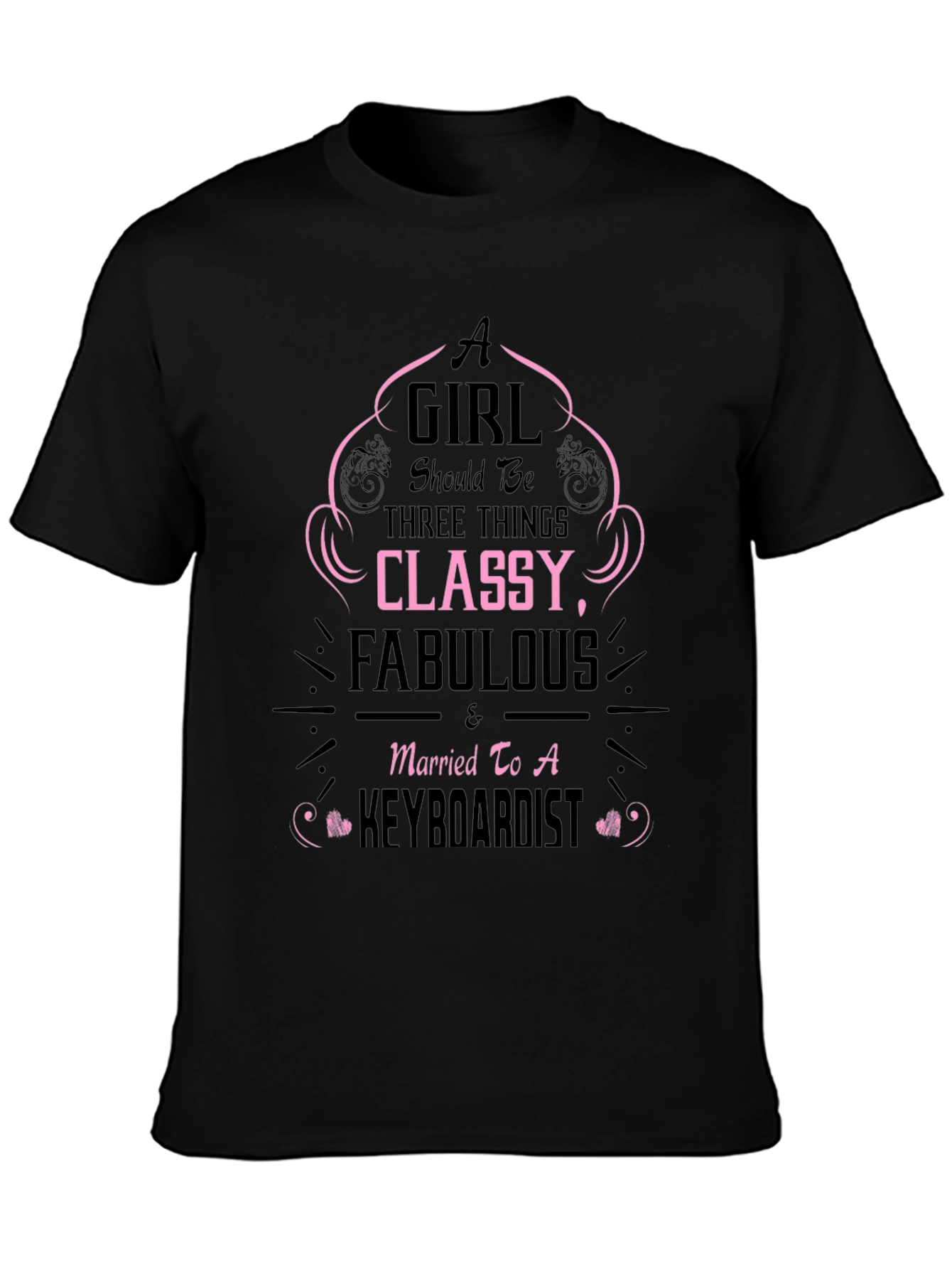 Classy Keyboardist Graphic Tee