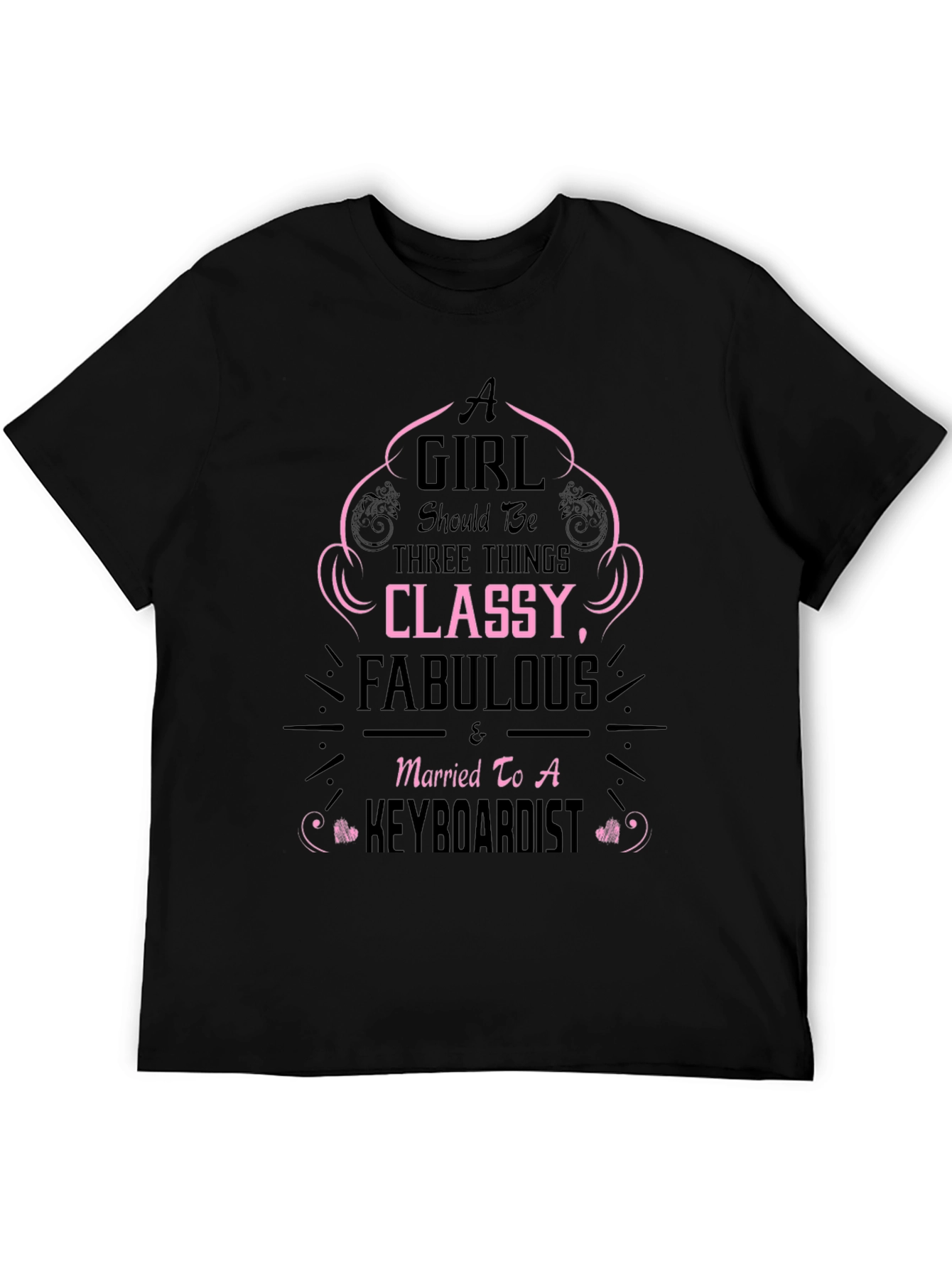 Classy Keyboardist Graphic Tee