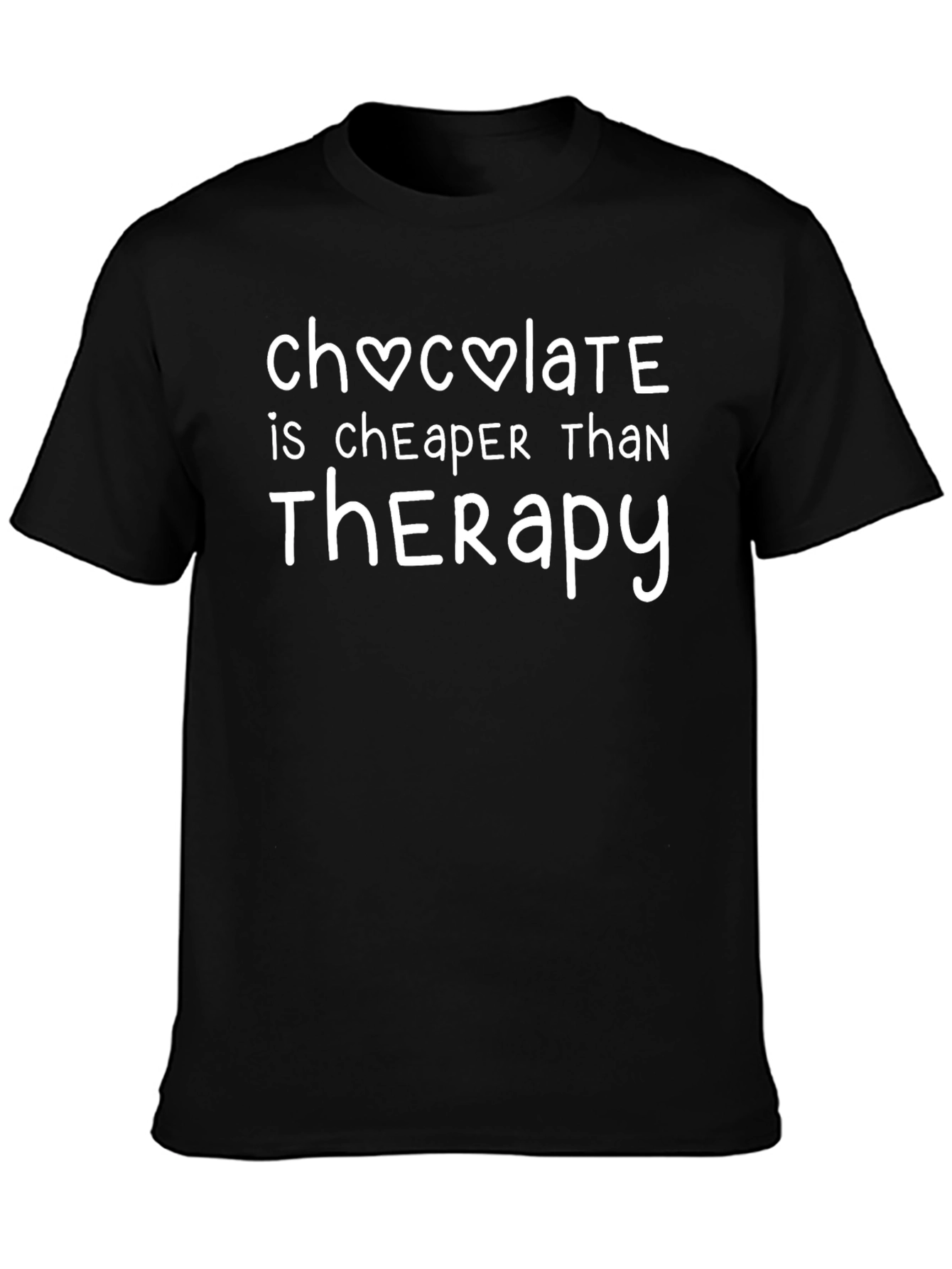 Chocolate Therapy T-Shirt - Funny Graphic Tee