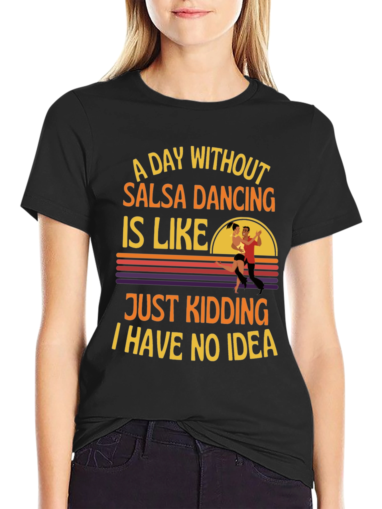 Salsa Dancing T-Shirt - Funny Graphic Tee