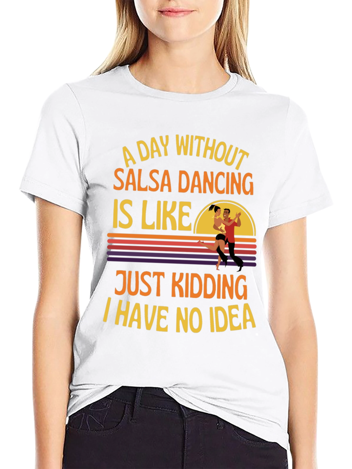 Salsa Dancing T-Shirt - Funny Graphic Tee