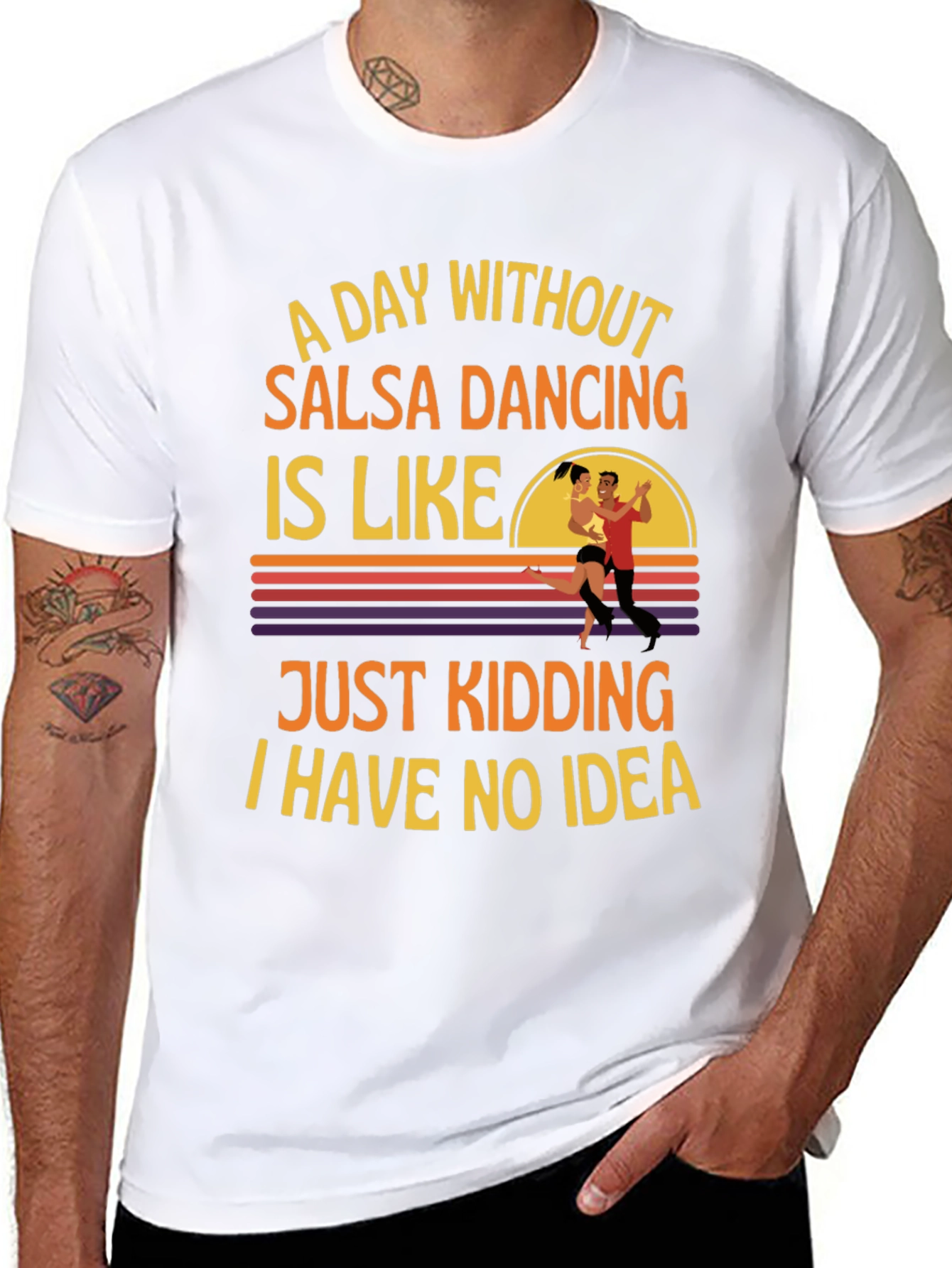 Salsa Dancing T-Shirt - Funny Graphic Tee