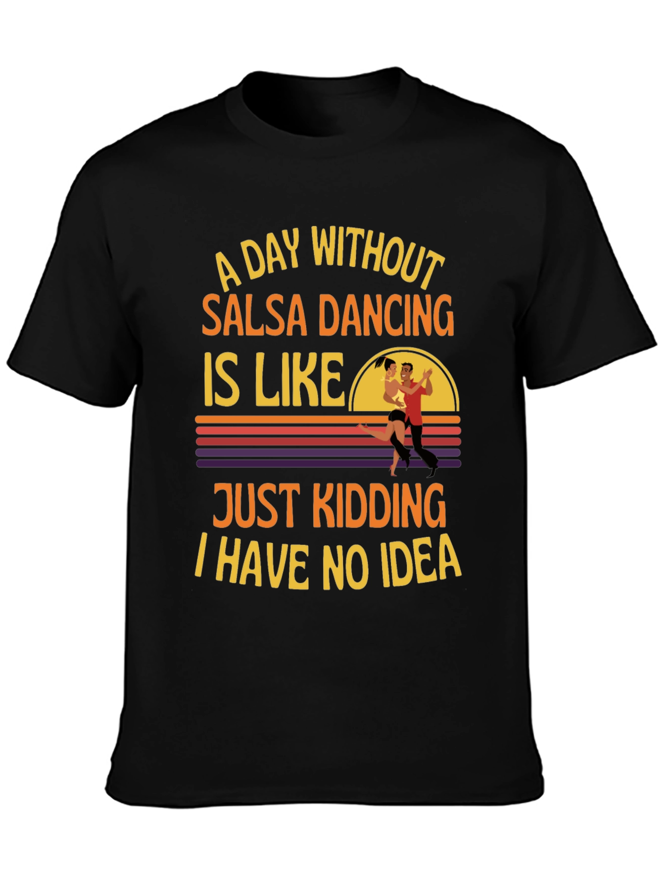Salsa Dancing T-Shirt - Funny Graphic Tee