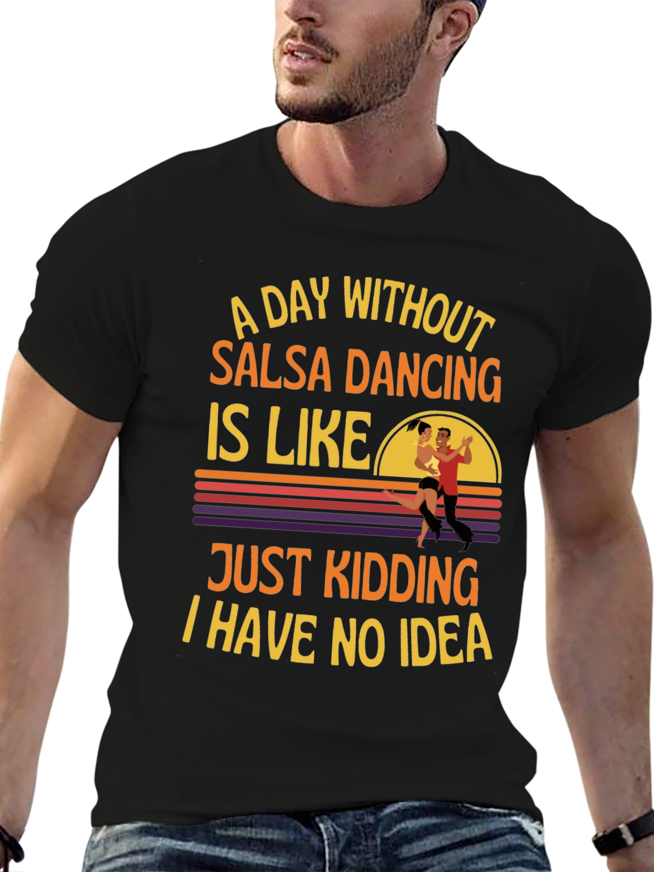 Salsa Dancing T-Shirt - Funny Graphic Tee