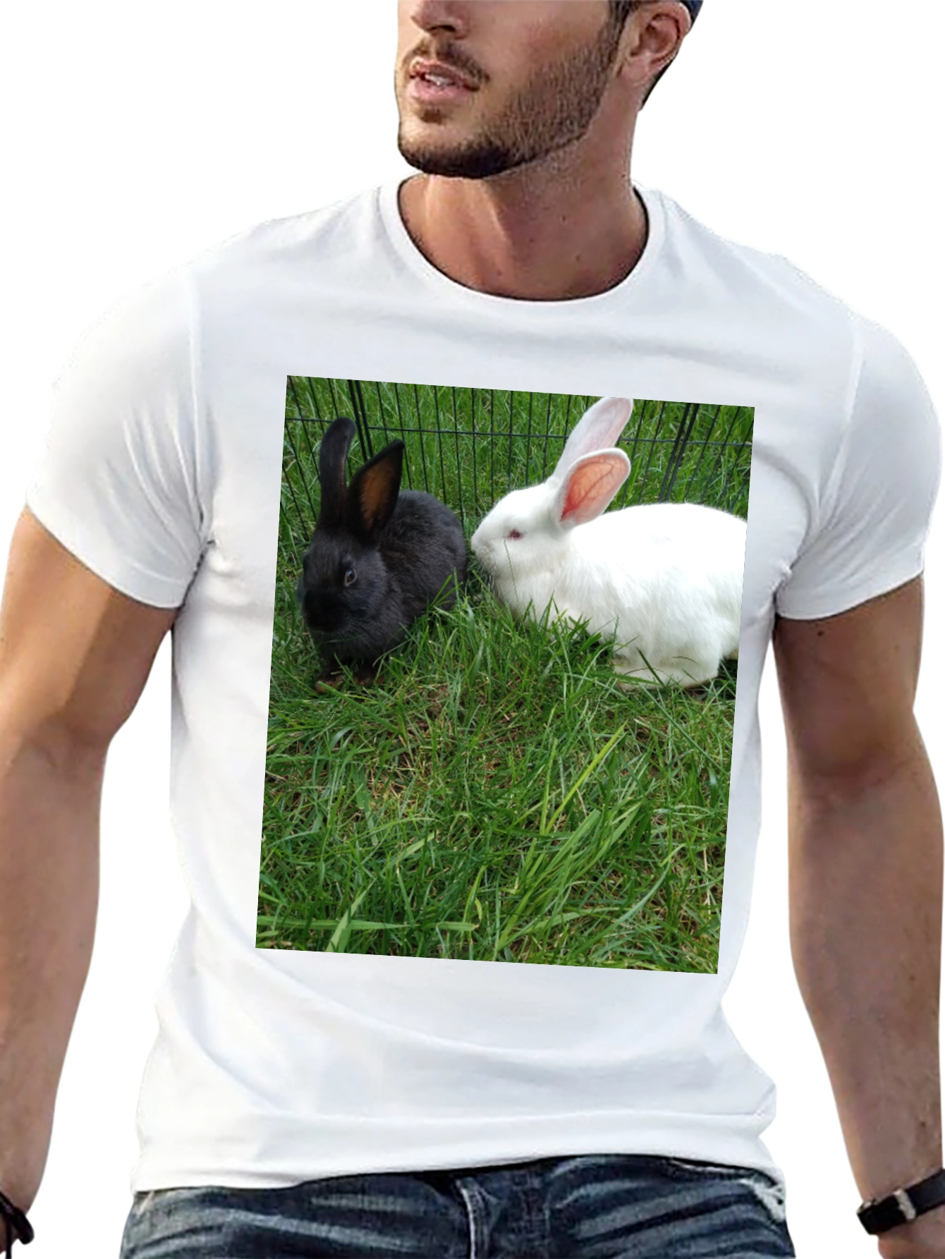 Rabbit T-Shirt Cute Animal Tee