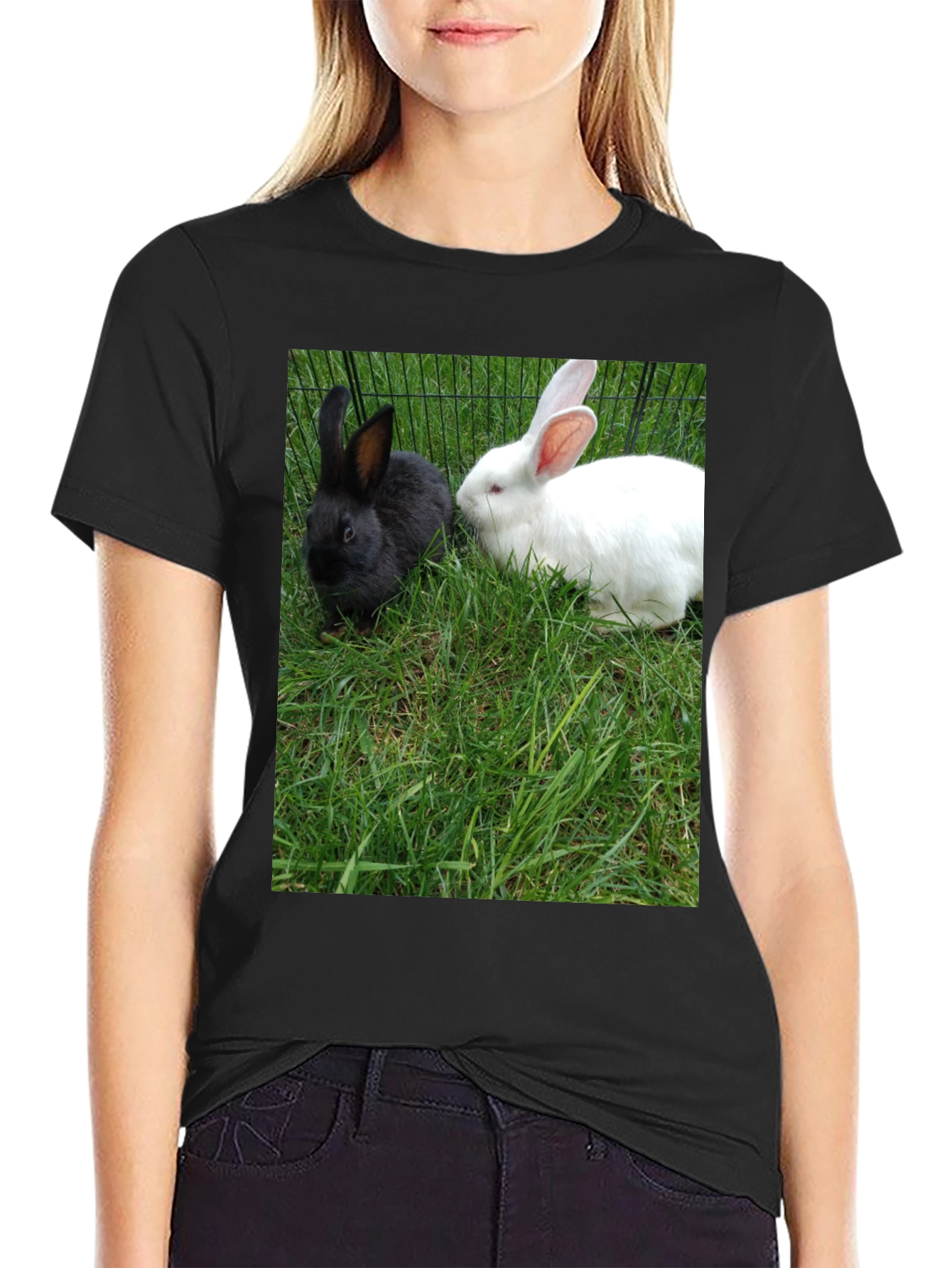 Rabbit T-Shirt Cute Animal Tee