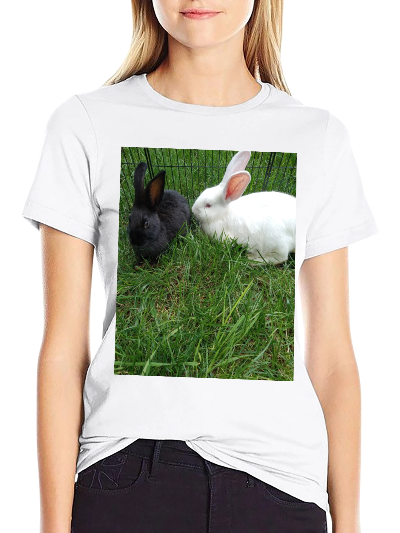 Rabbit T-Shirt Cute Animal Tee