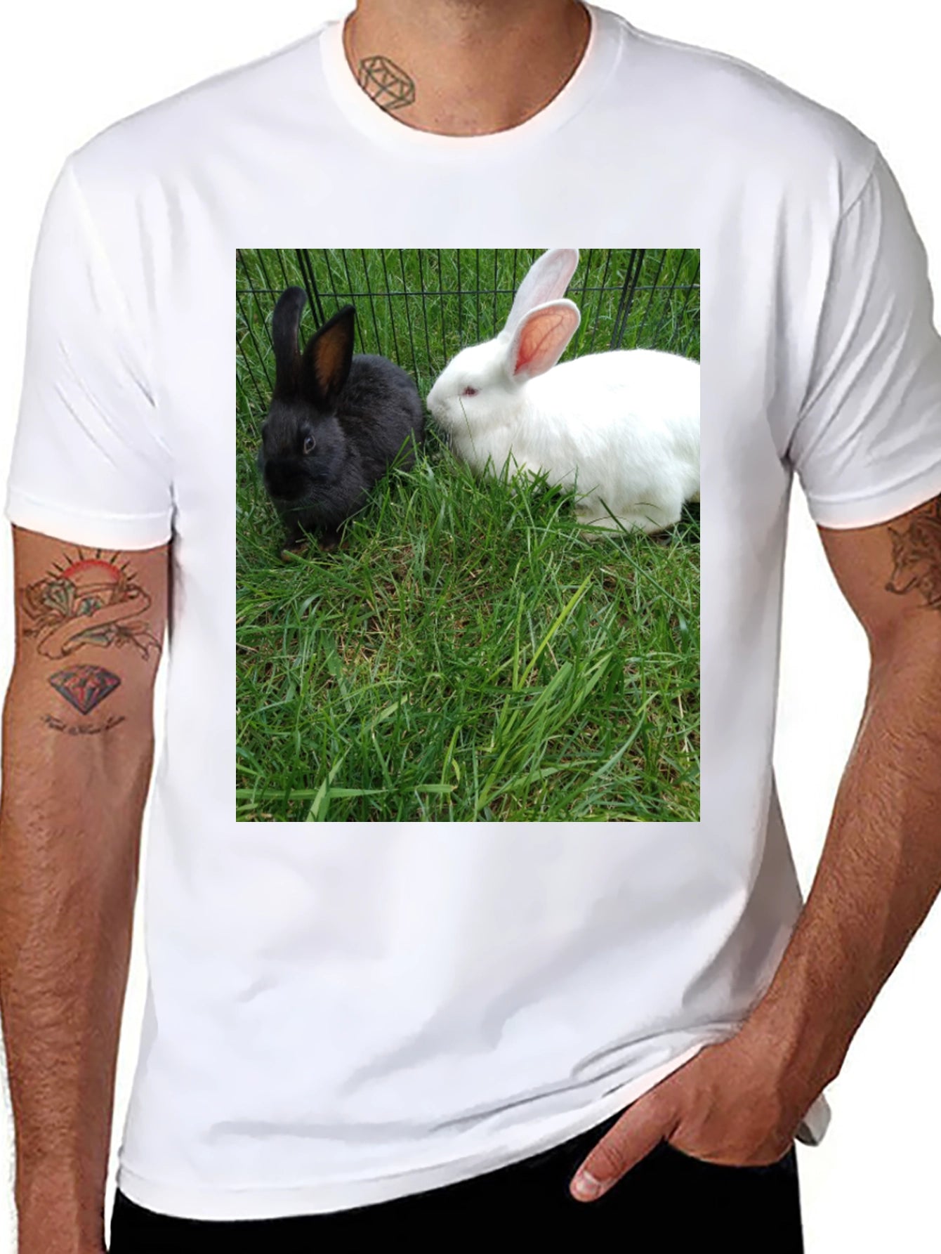Rabbit T-Shirt Cute Animal Tee