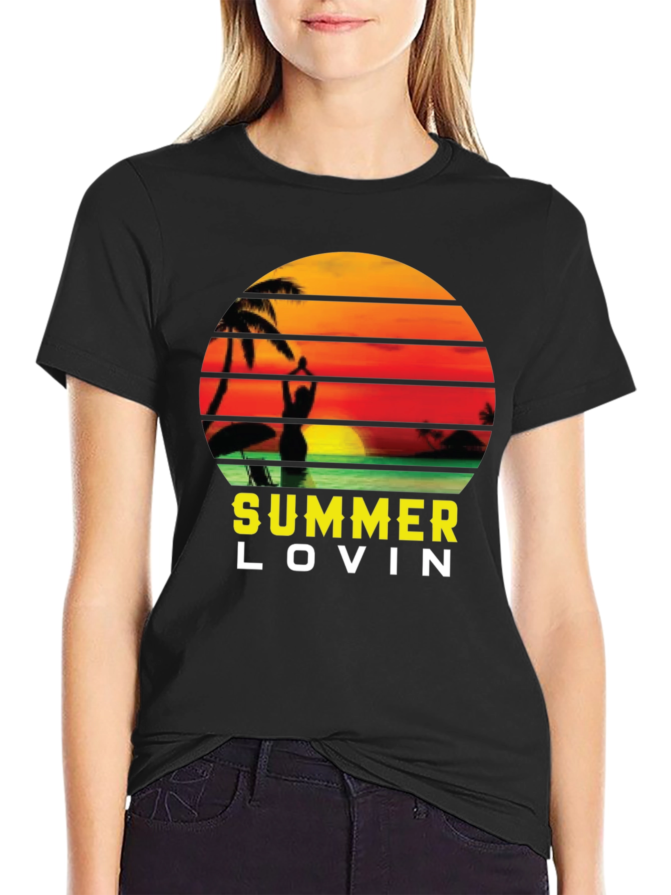 Summer Lovin Graphic Print Tee