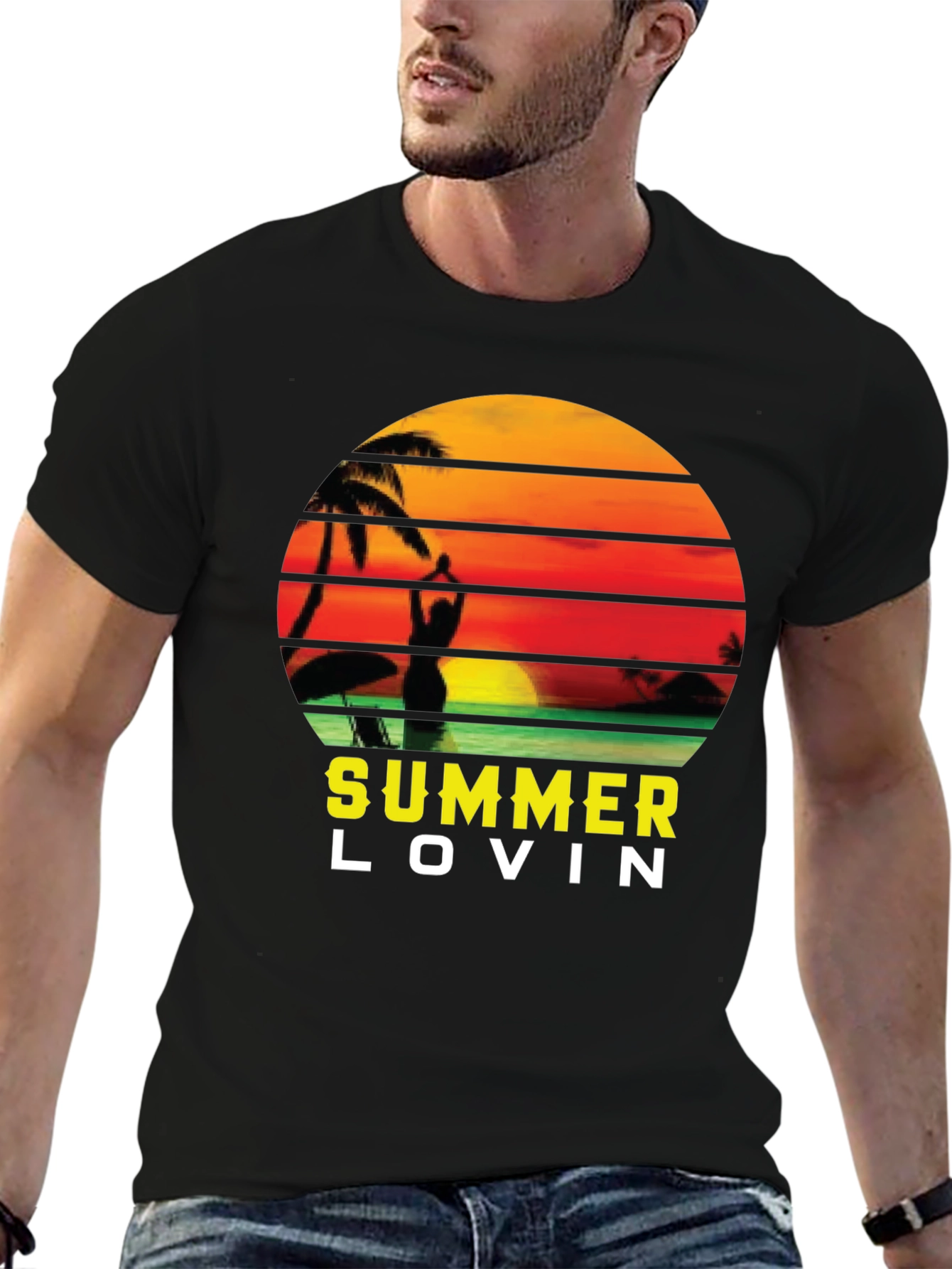 Summer Lovin Graphic Print Tee