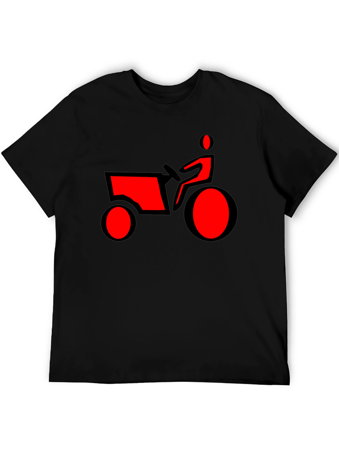 Tractor Graphic Tee -  Classic Black