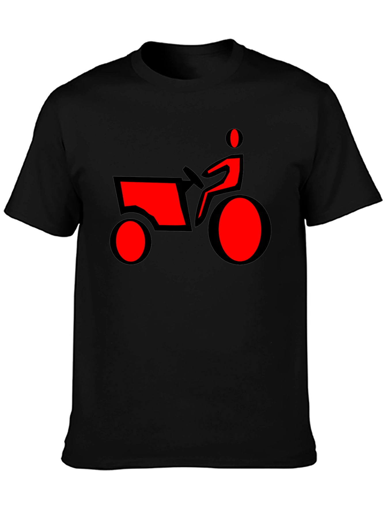 Tractor Graphic Tee -  Classic Black