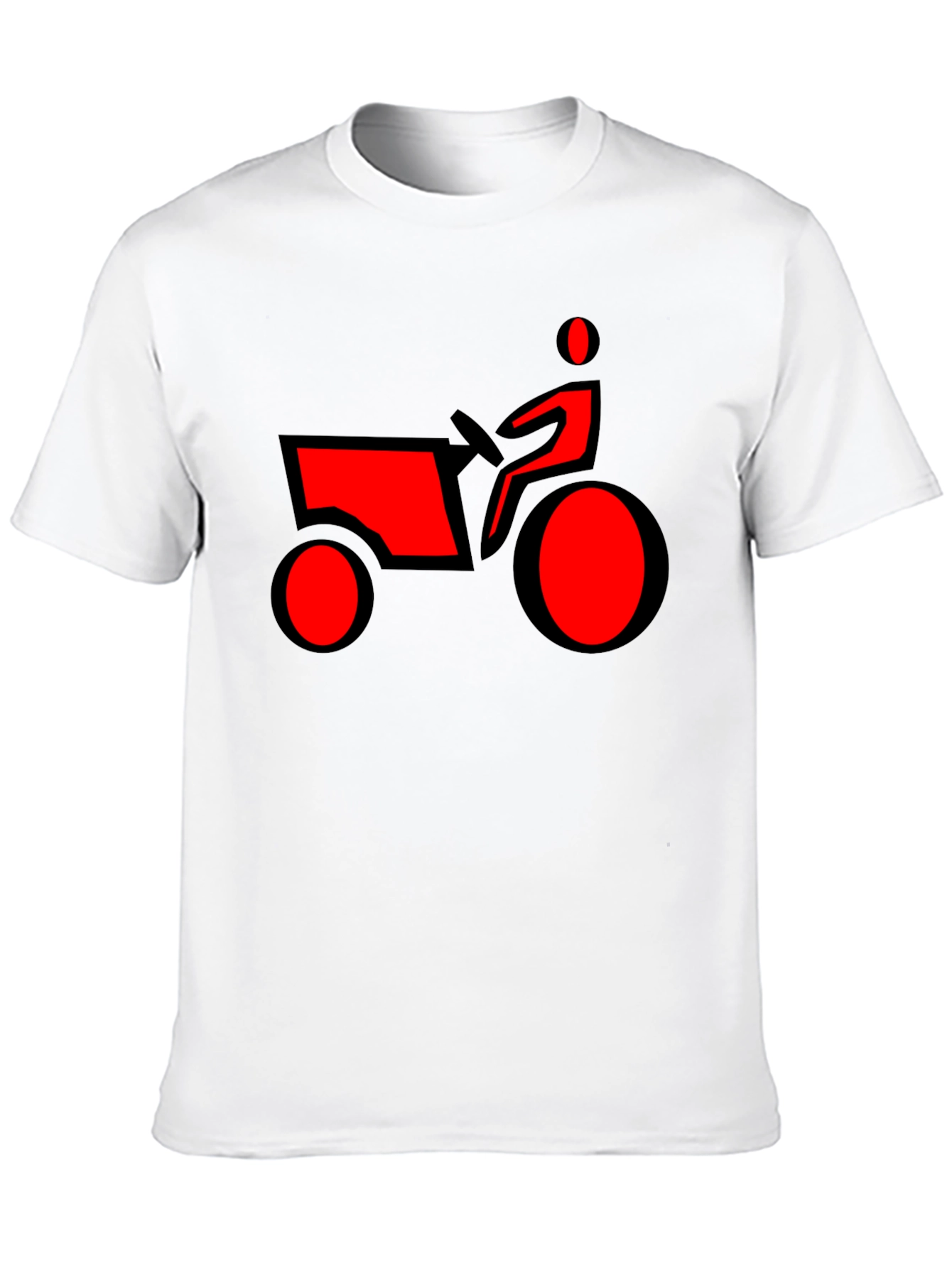 Tractor Graphic Tee -  Classic Black