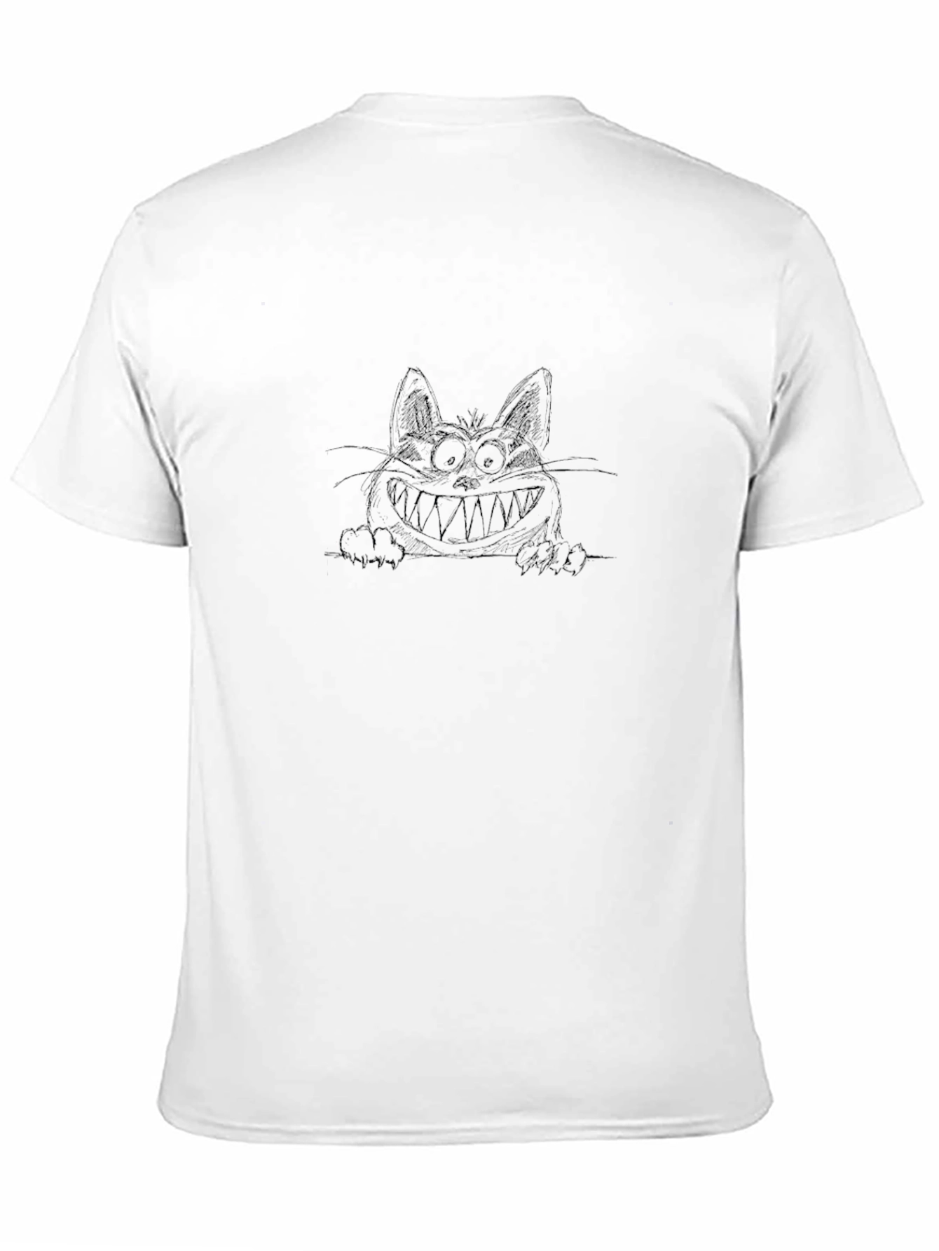 Grinning Cheshire Cat Graphic Tee - Classic Comfort