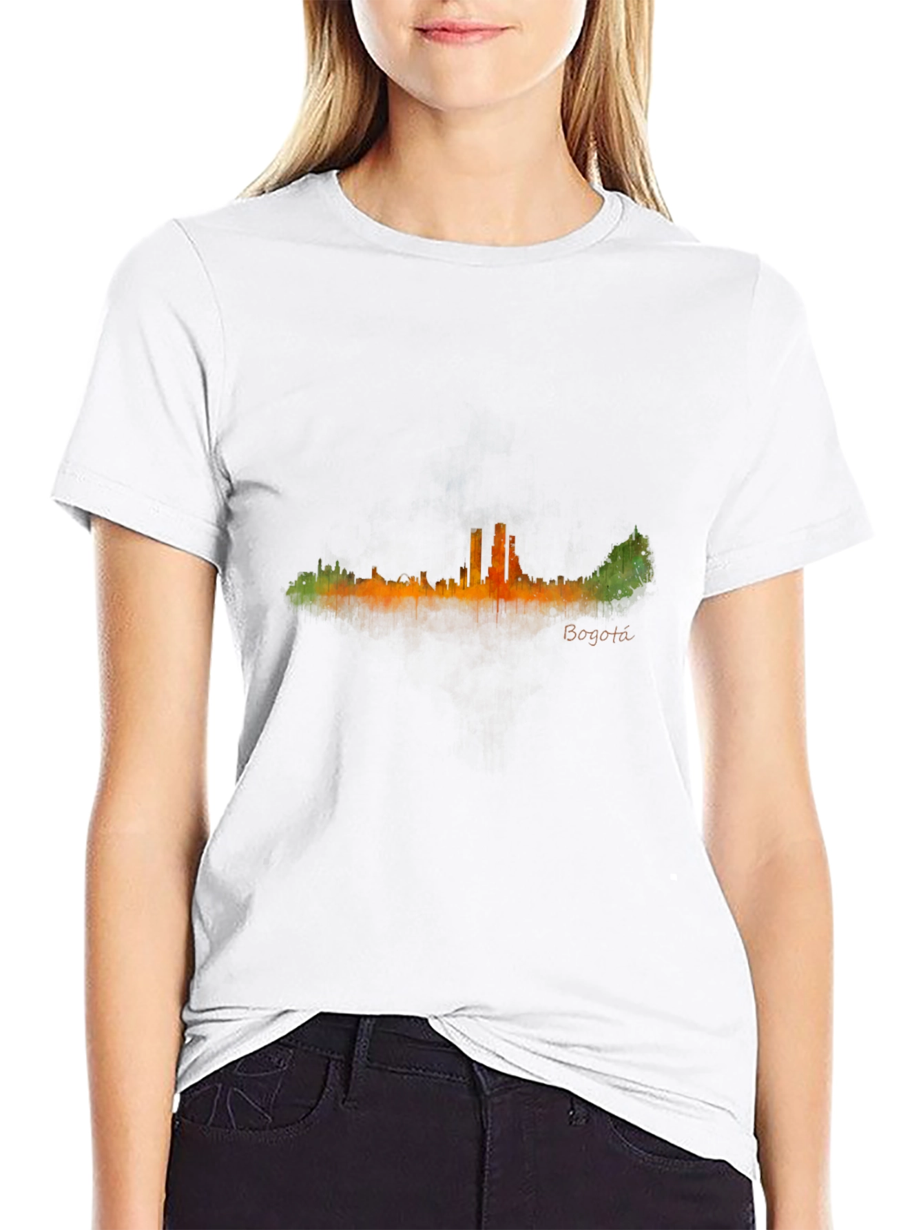 Bogota Skyline T-Shirt - Cityscape Graphic Tee