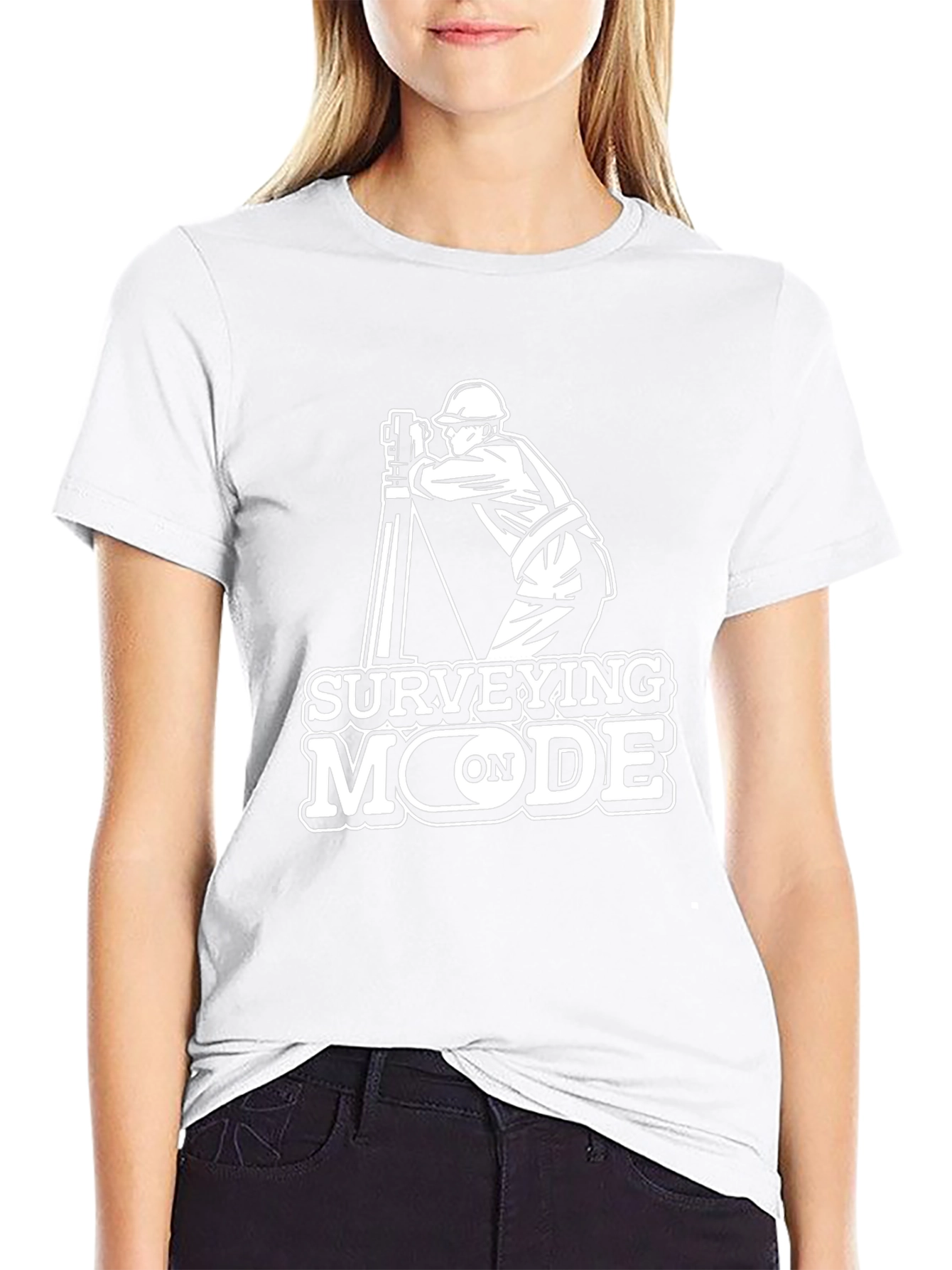 Surveying Mode On T-Shirt - Surveyor Apparel
