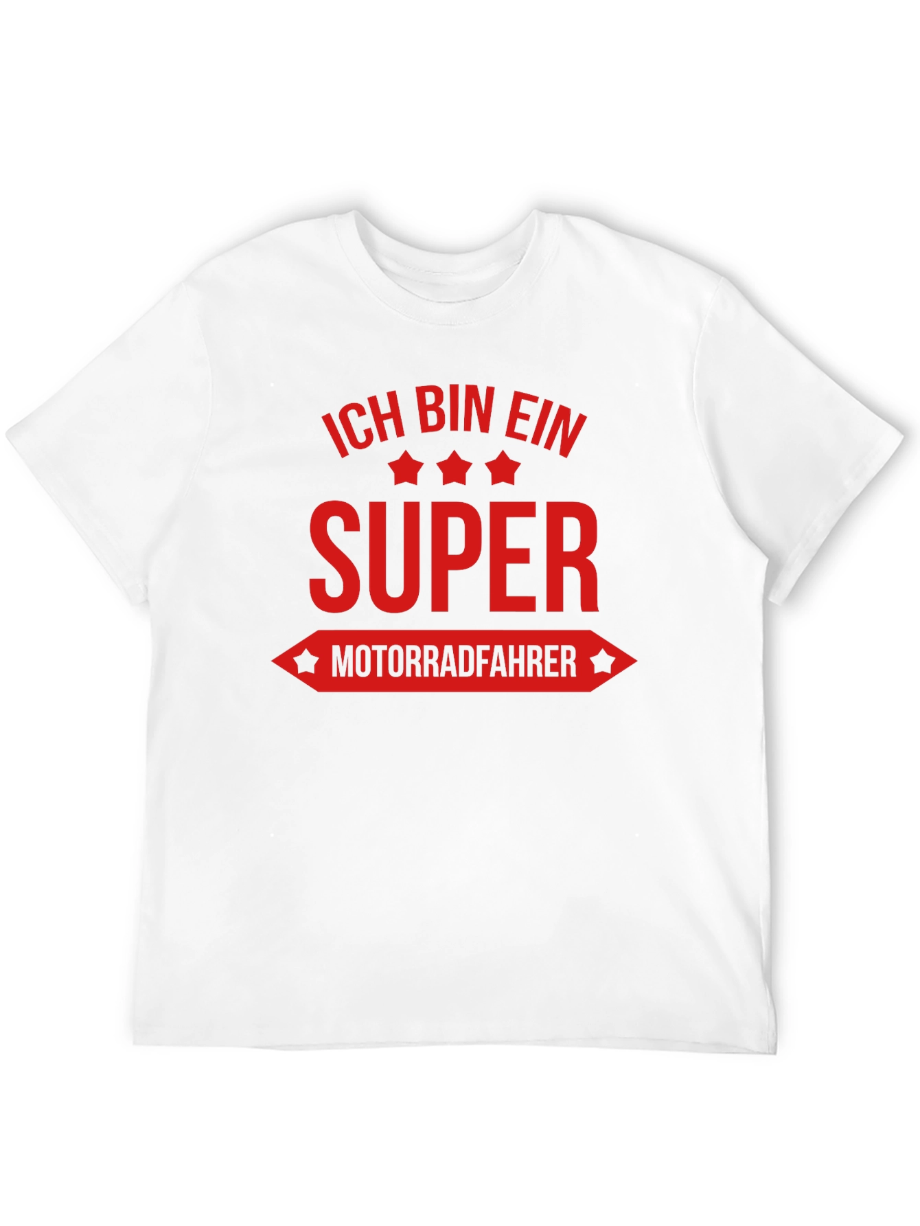 Super Motorradfahrer Graphic T-Shirt