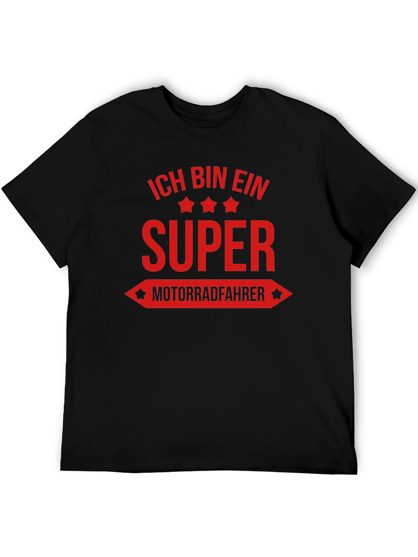 Super Motorradfahrer Graphic T-Shirt