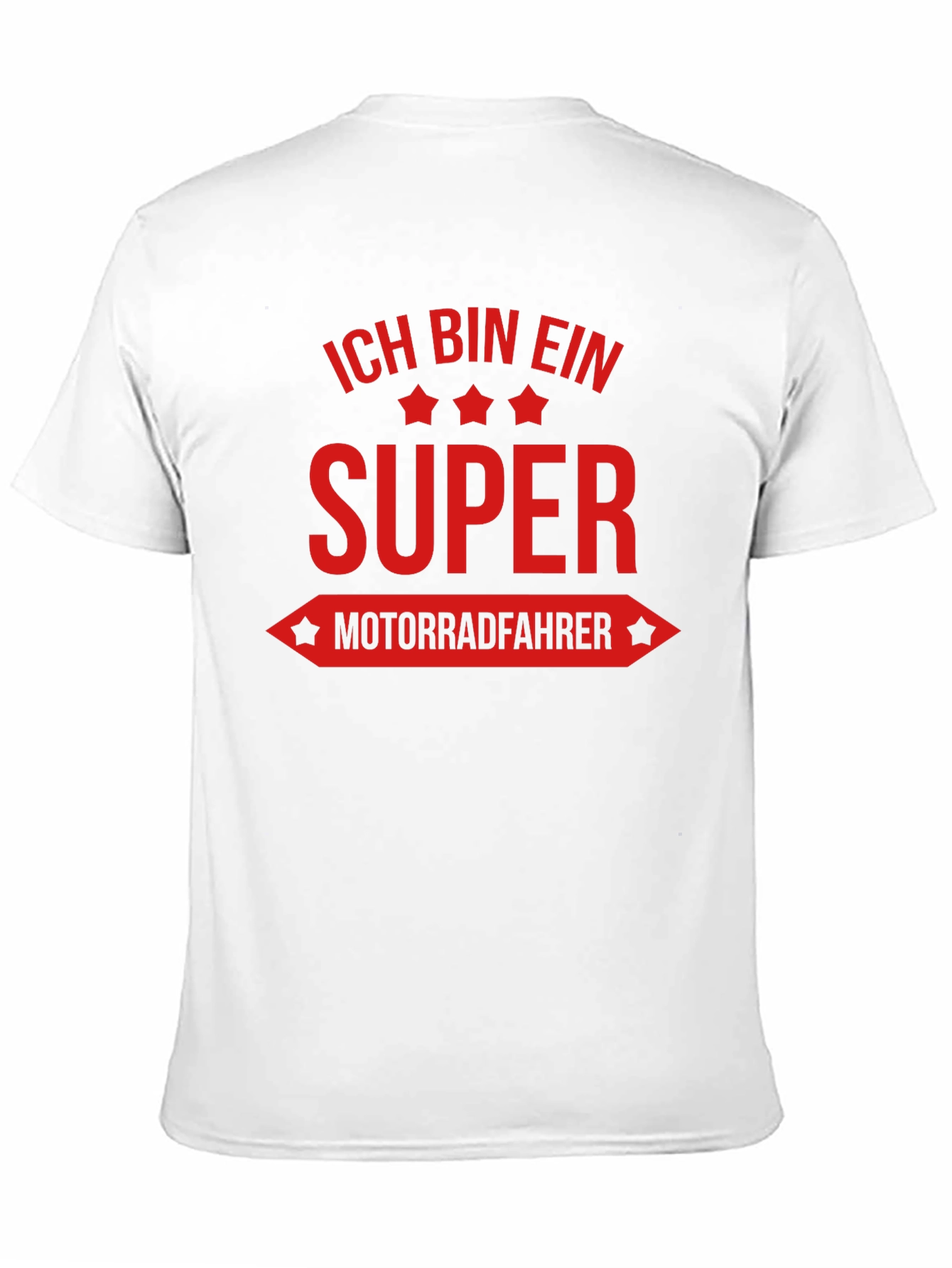Super Motorradfahrer Graphic T-Shirt