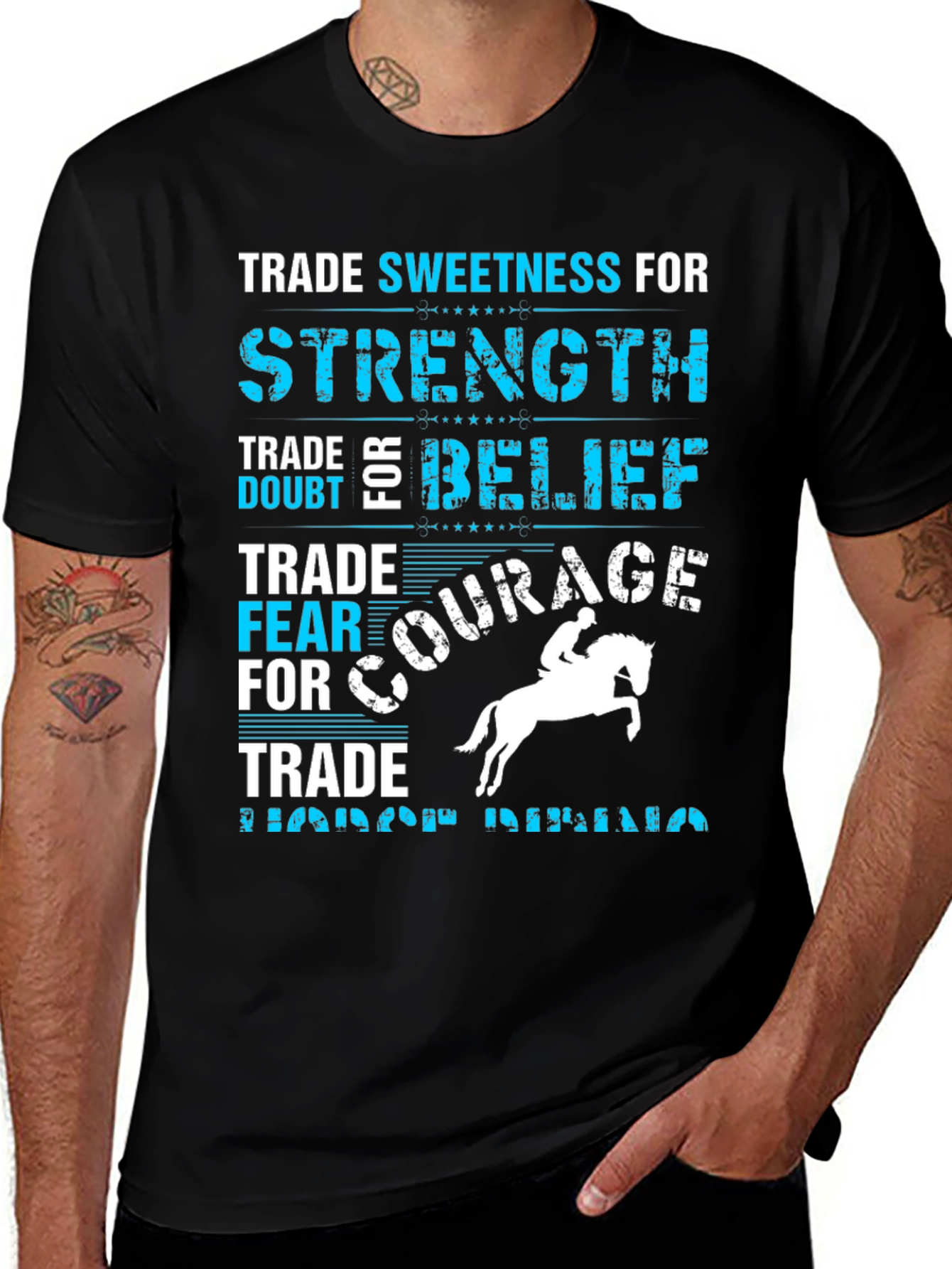Trade Sweetness for Strength Graphic Tee
