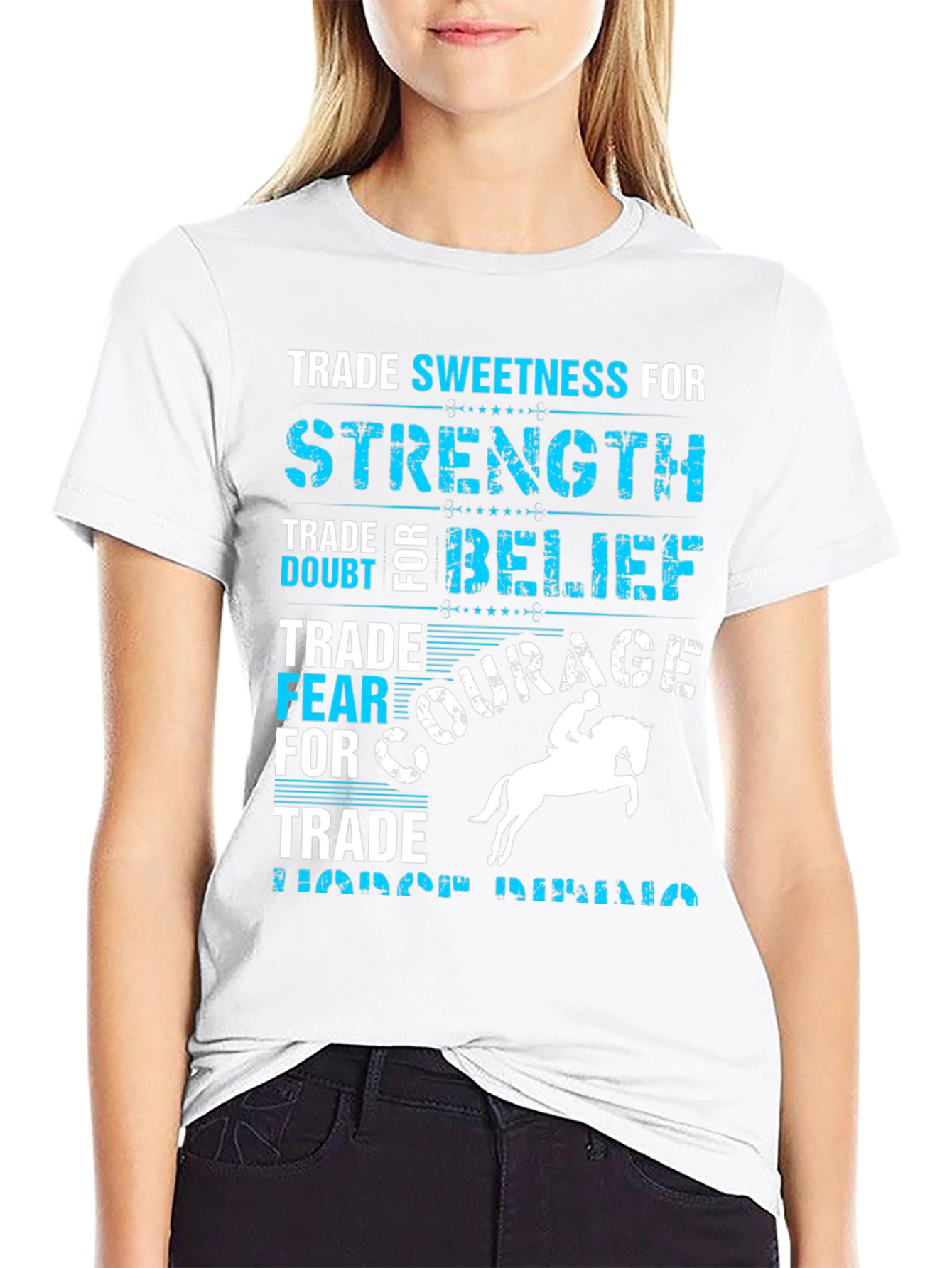Trade Sweetness for Strength Graphic Tee