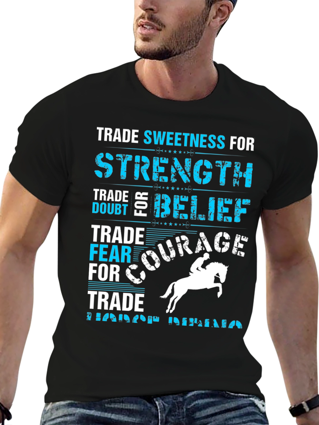 Trade Sweetness for Strength Graphic Tee