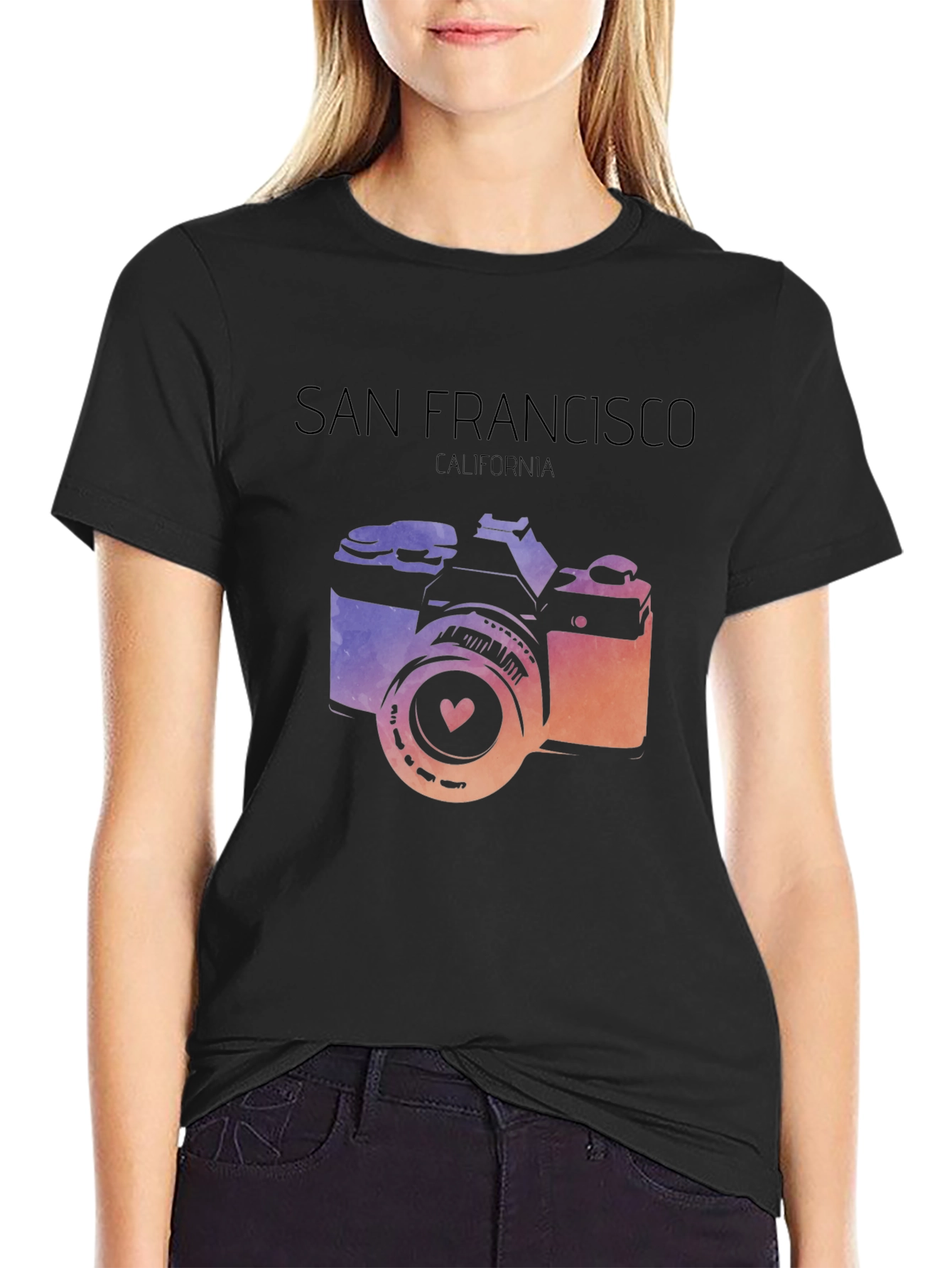 San Francisco Camera Graphic Tee