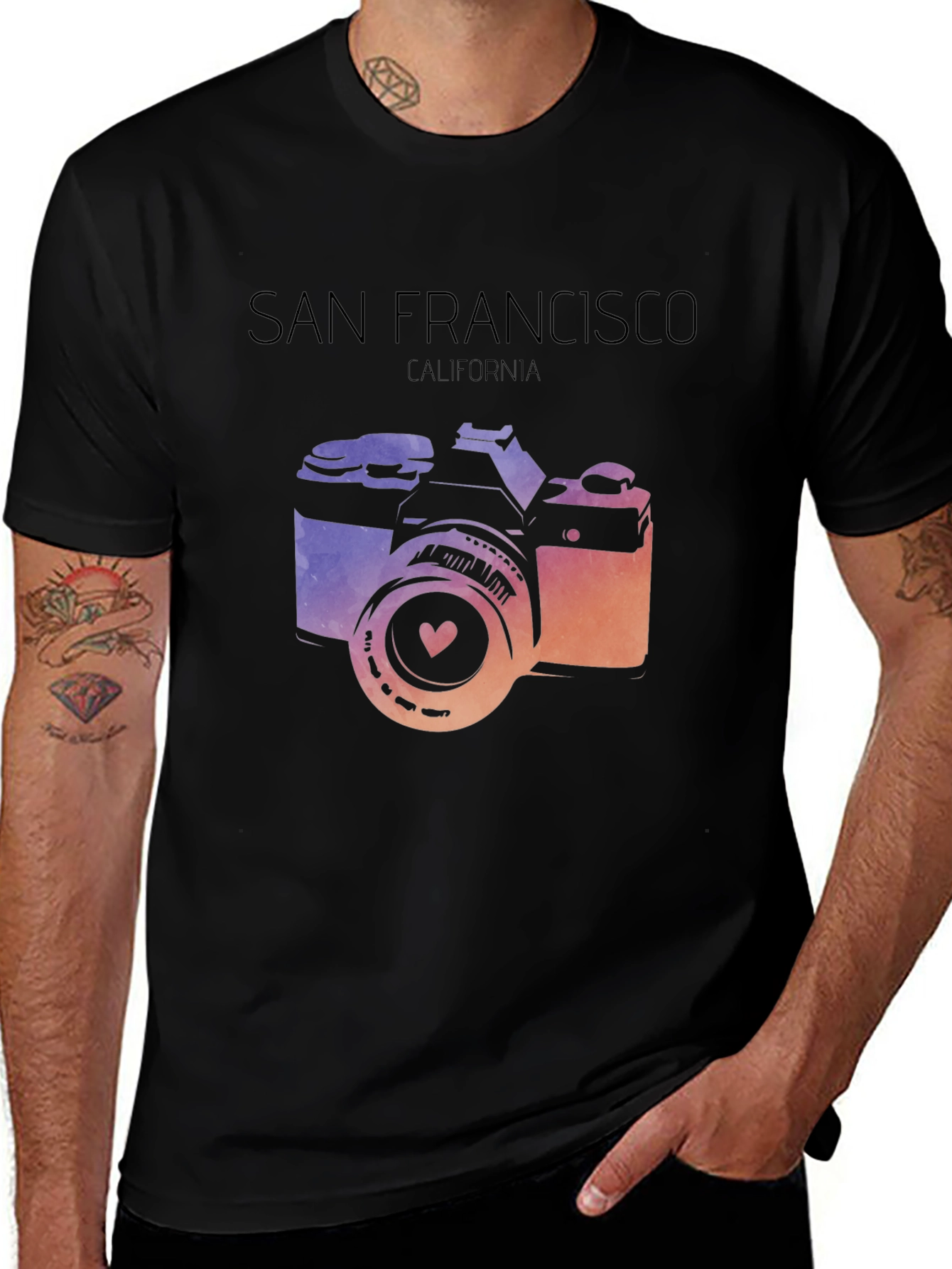 San Francisco Camera Graphic Tee