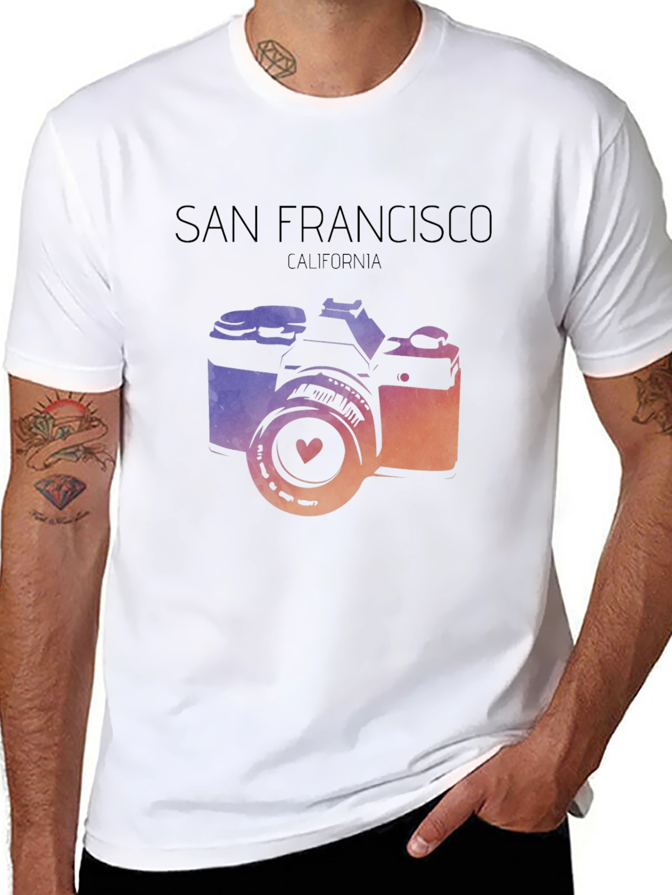 San Francisco Camera Graphic Tee
