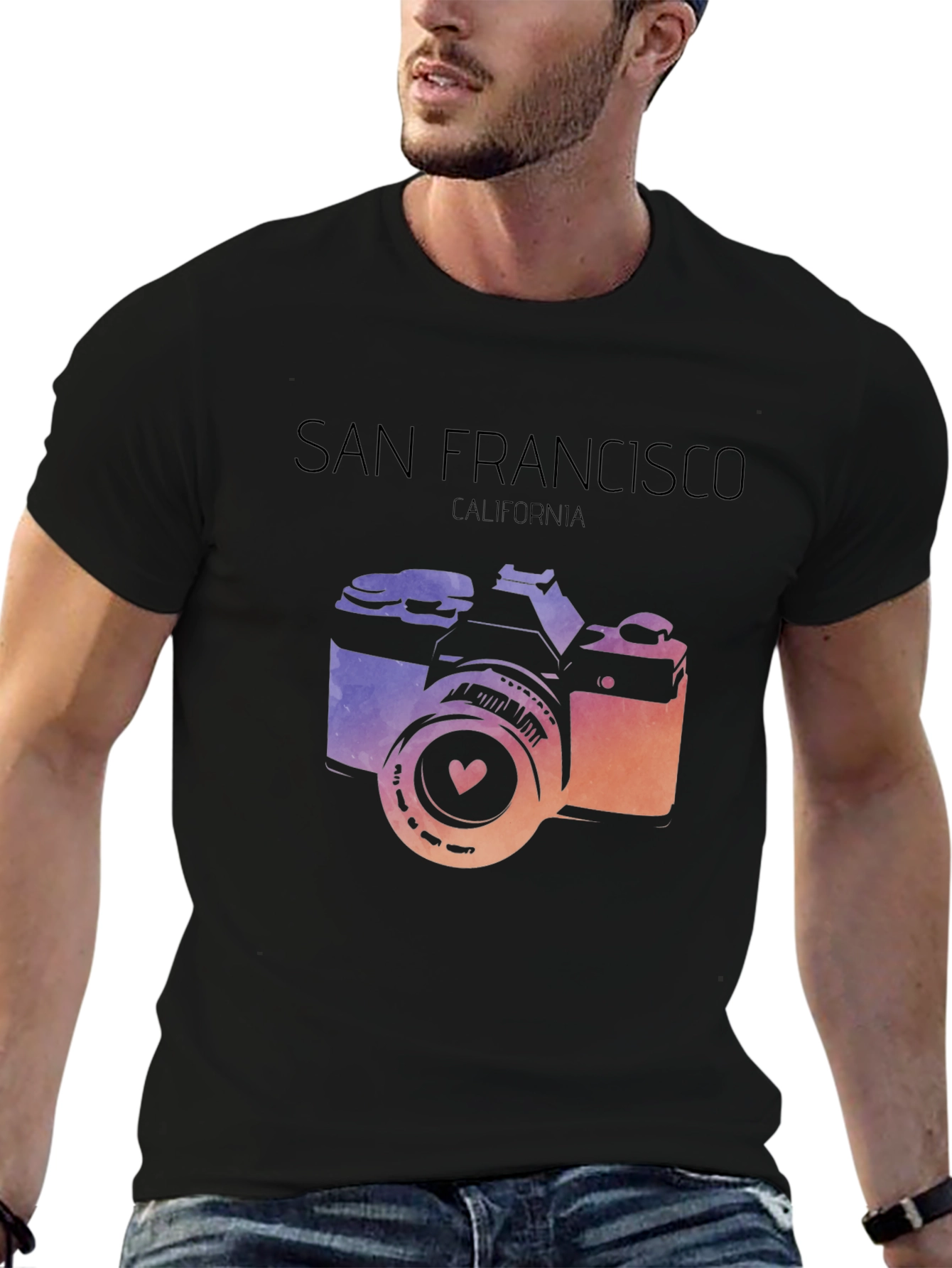 San Francisco Camera Graphic Tee